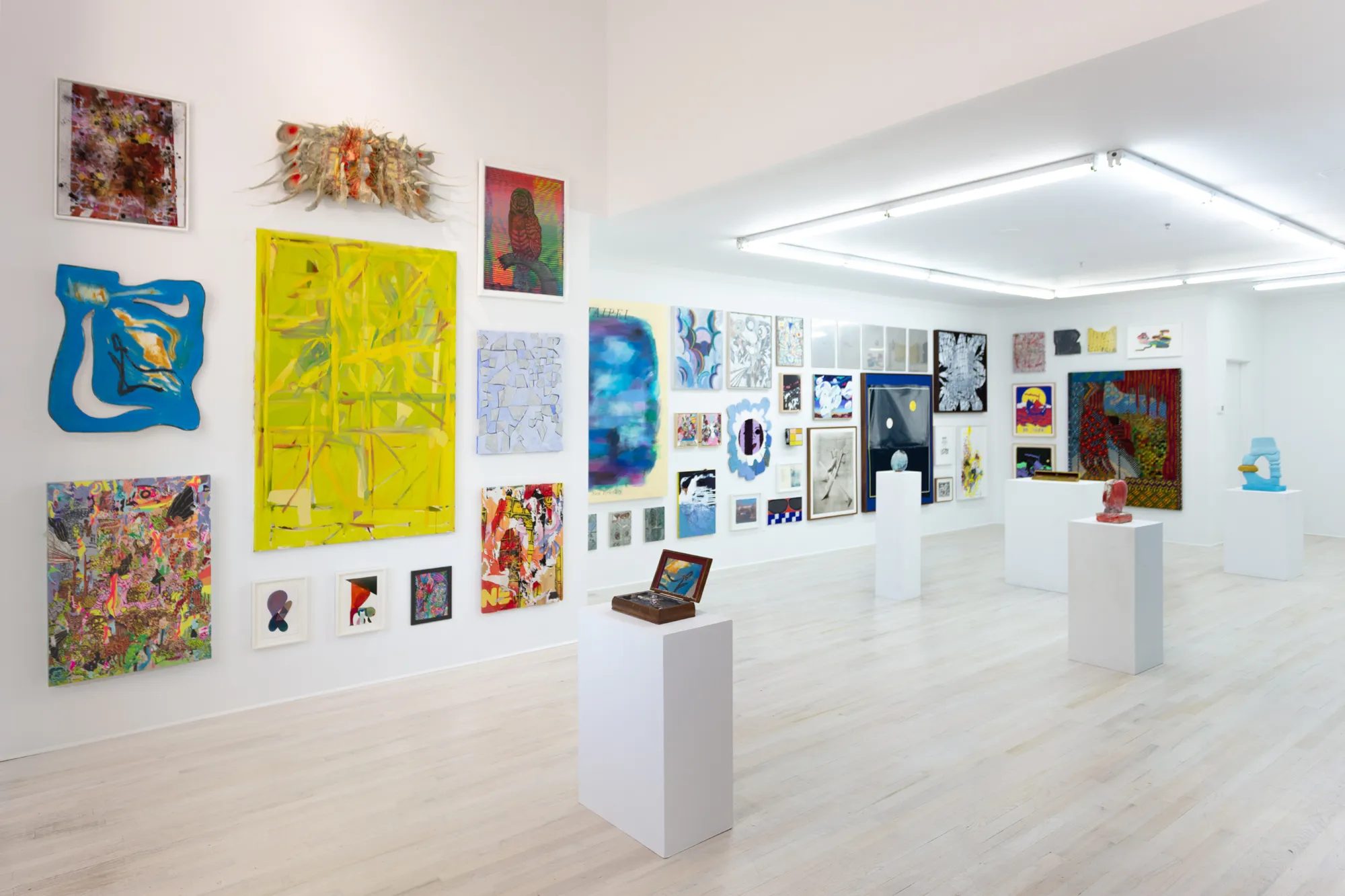 Installation view of Deep Color, Halsey McKay Gallery, East Hampton, 2025