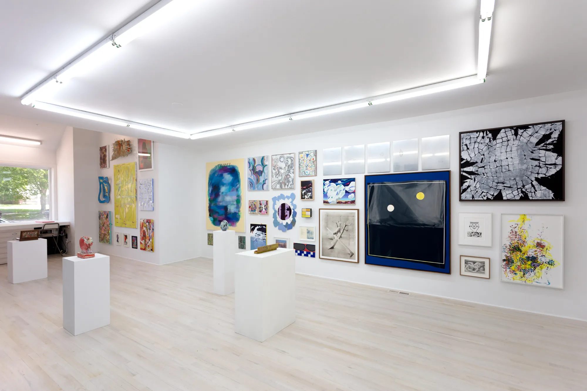 Installation view of Deep Color, 2025
