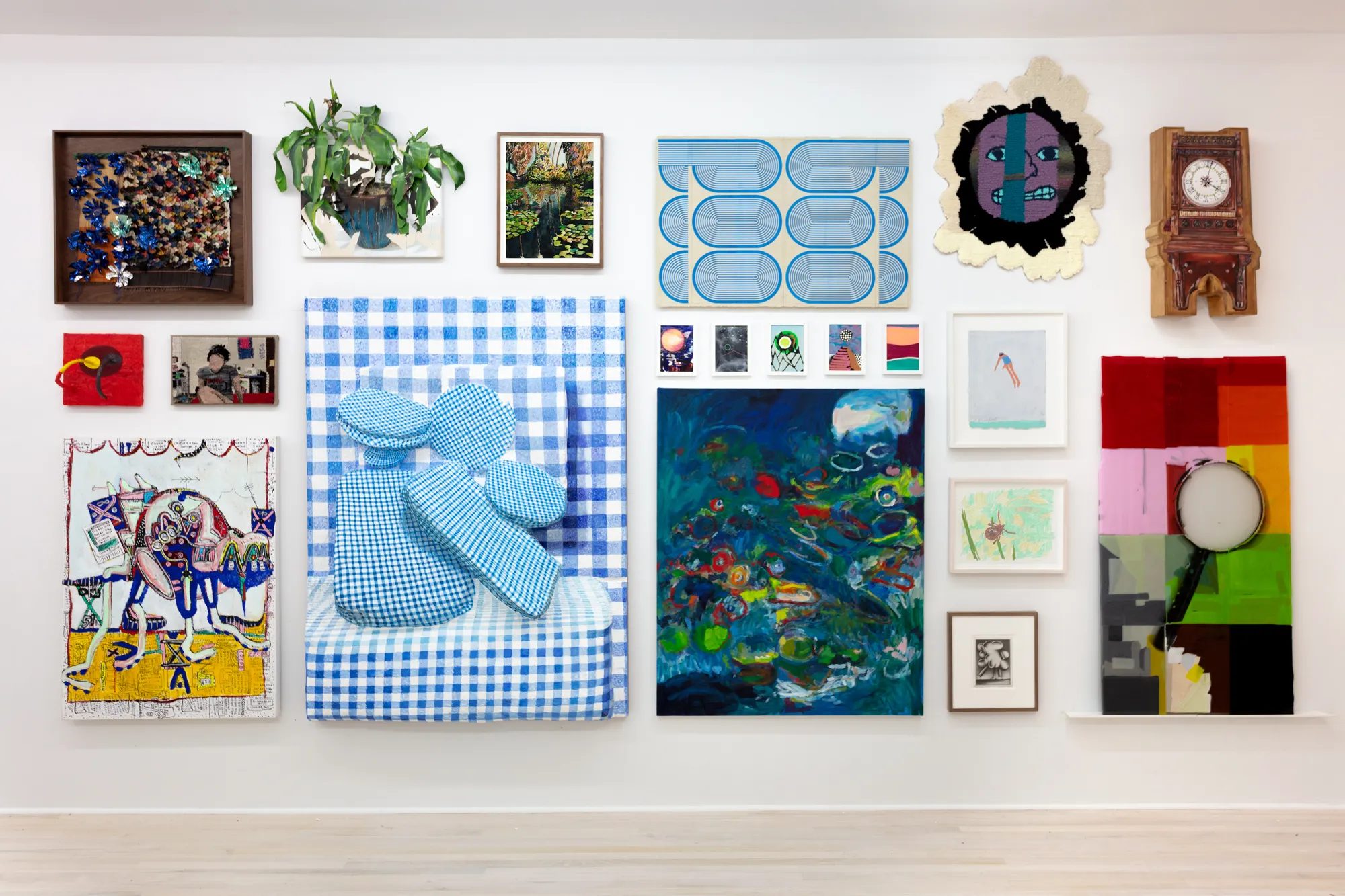 Installation view of Deep Color, 2025