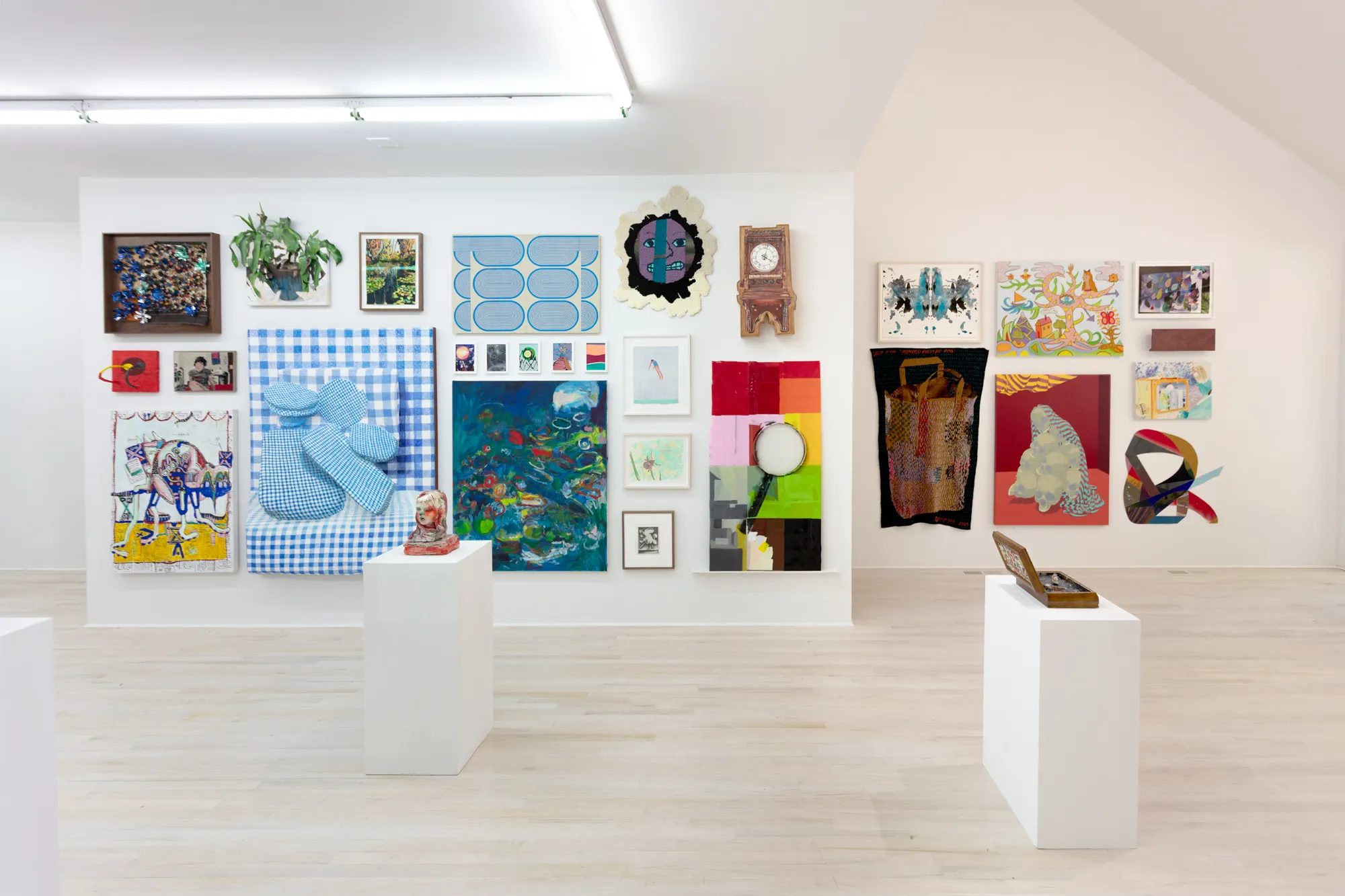 Installation view of Deep Color, 2025