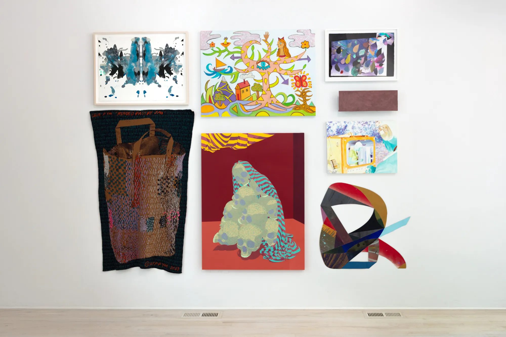 Installation view of Deep Color, 2025
