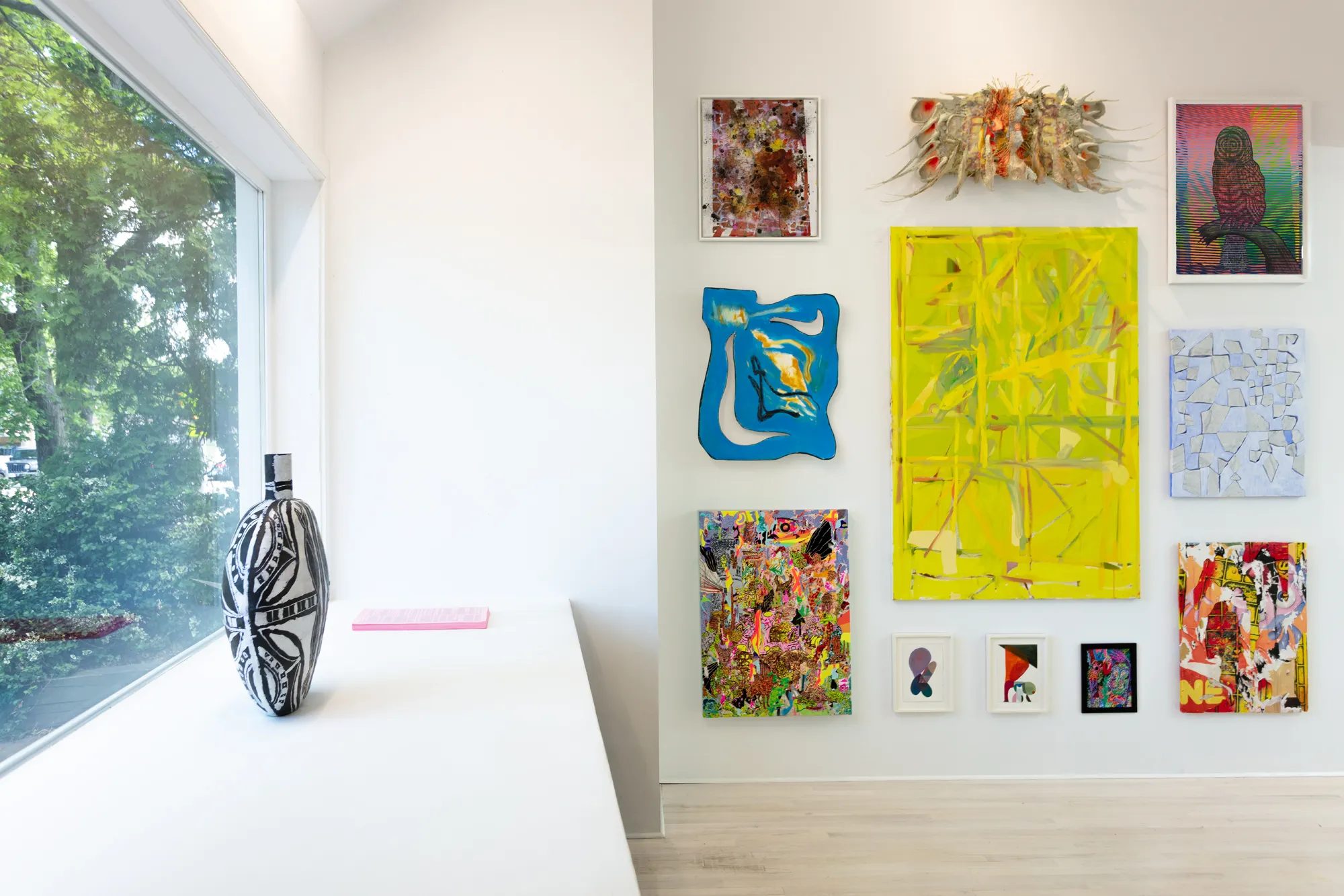 Installation view of Deep Color, 2025