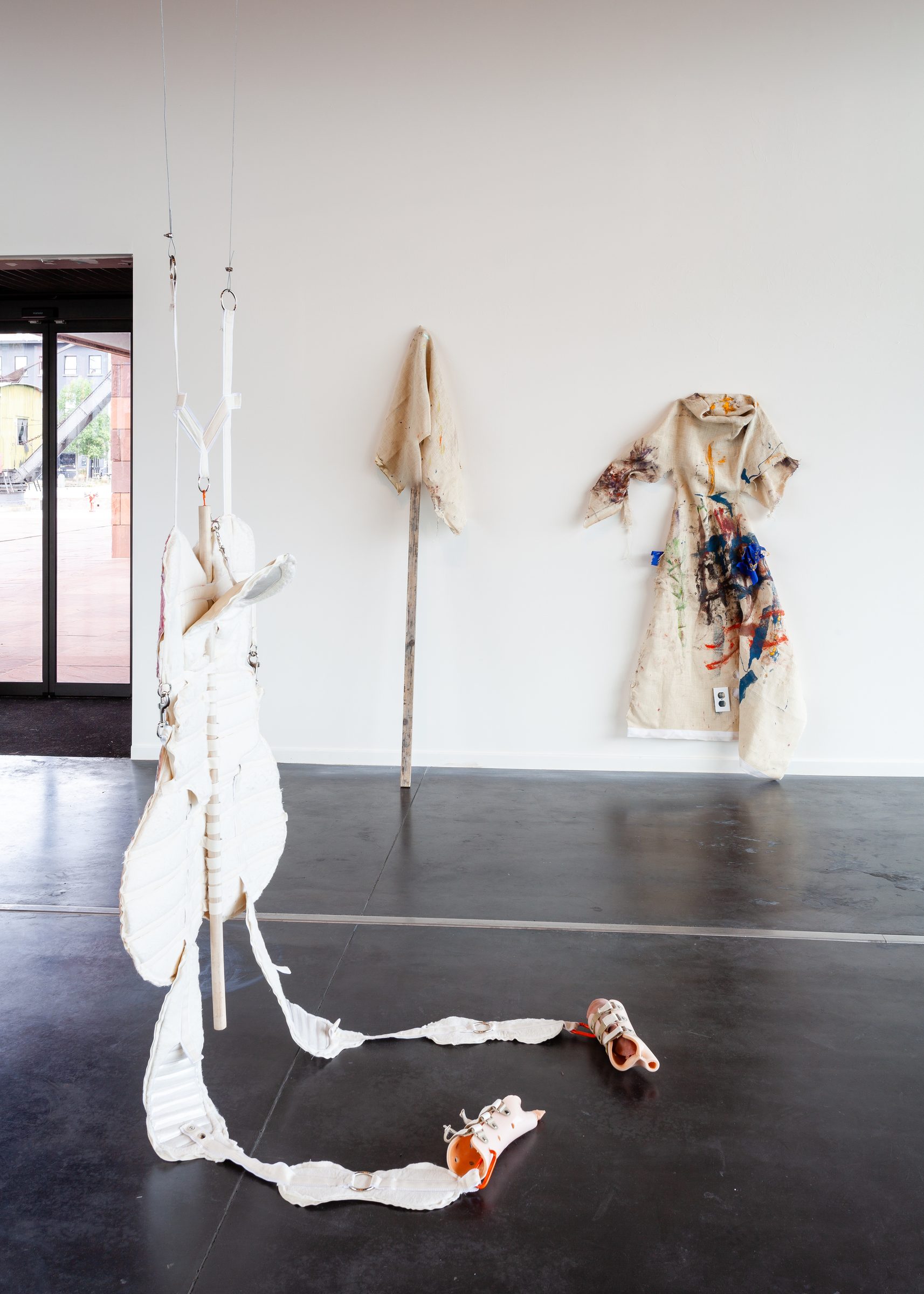 Installation view of Ecdysis, 2019