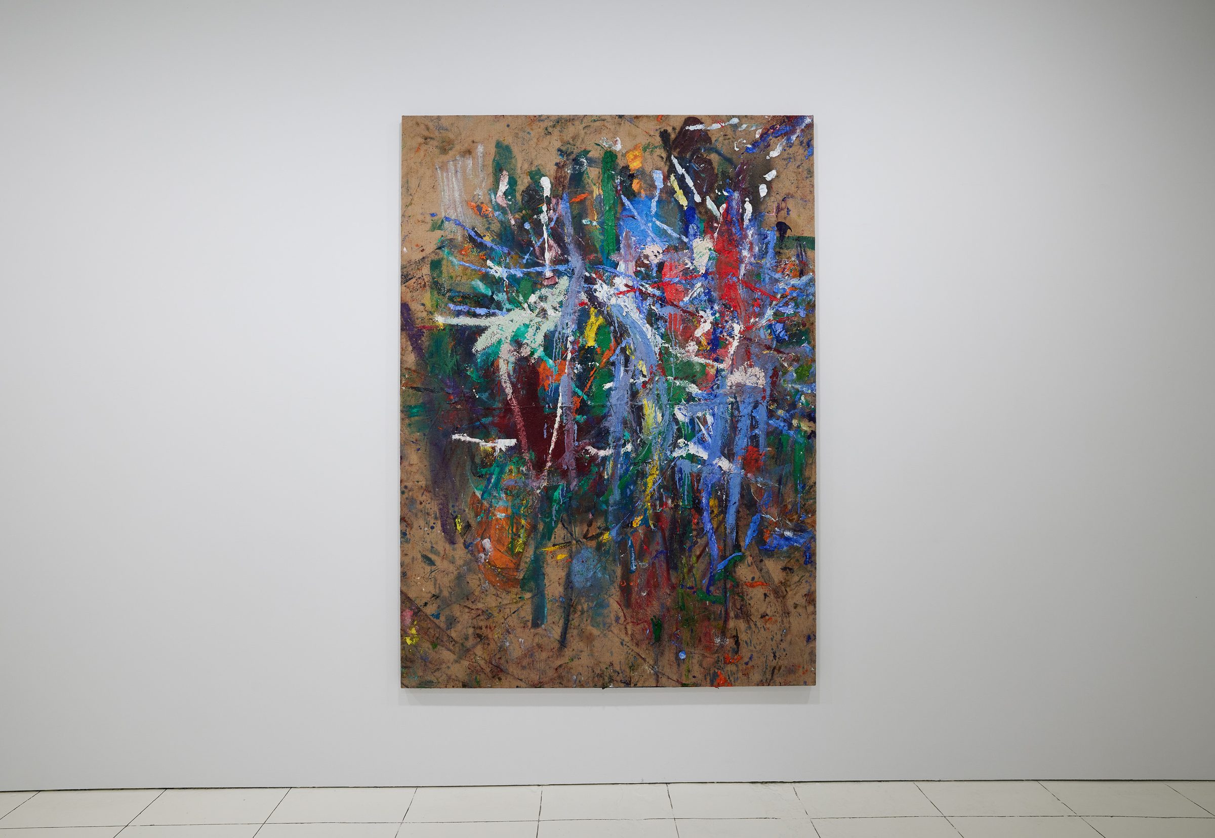 Installation view of Four New Works, 2021