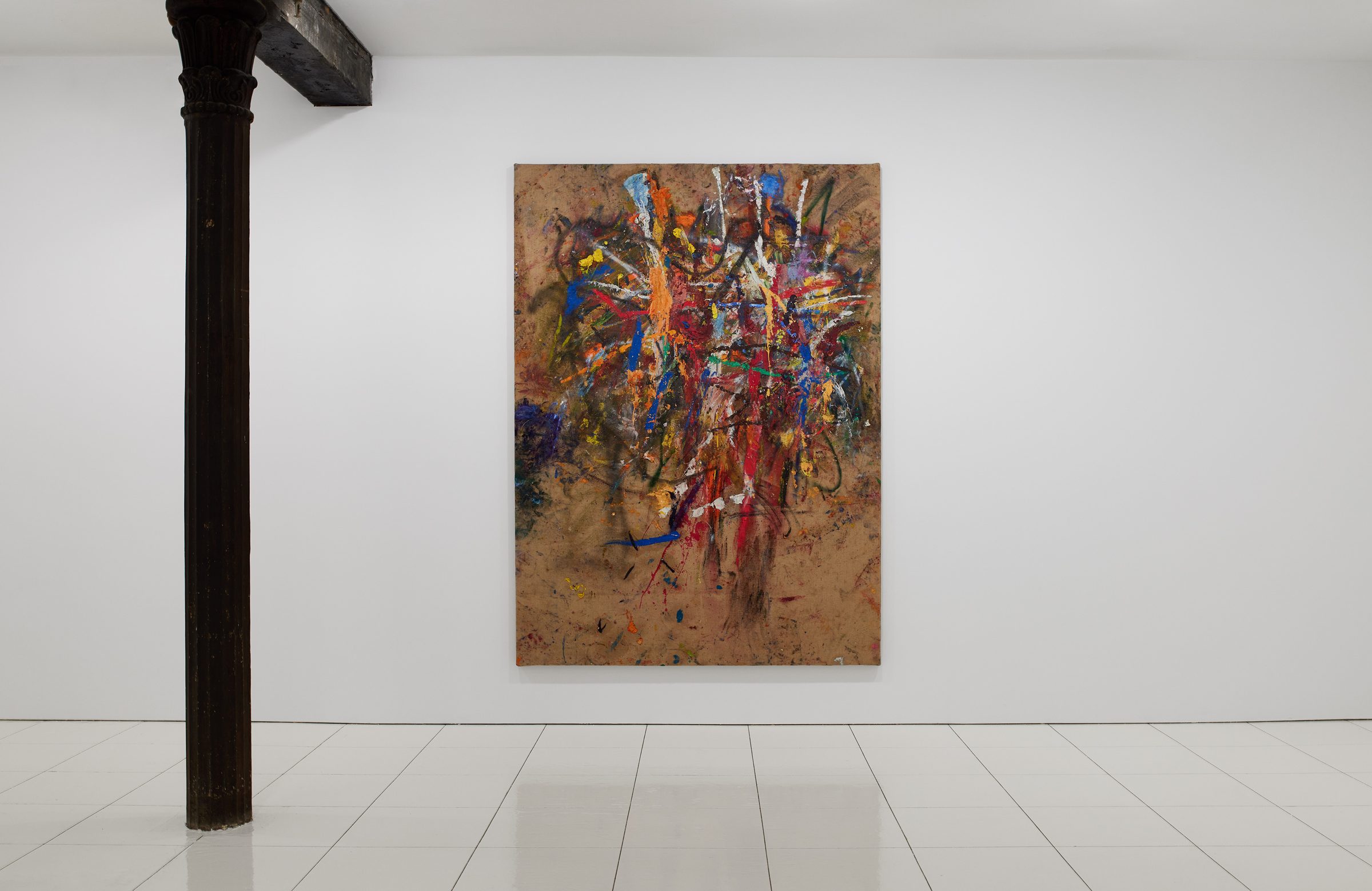 Installation view of Four New Works, 2021