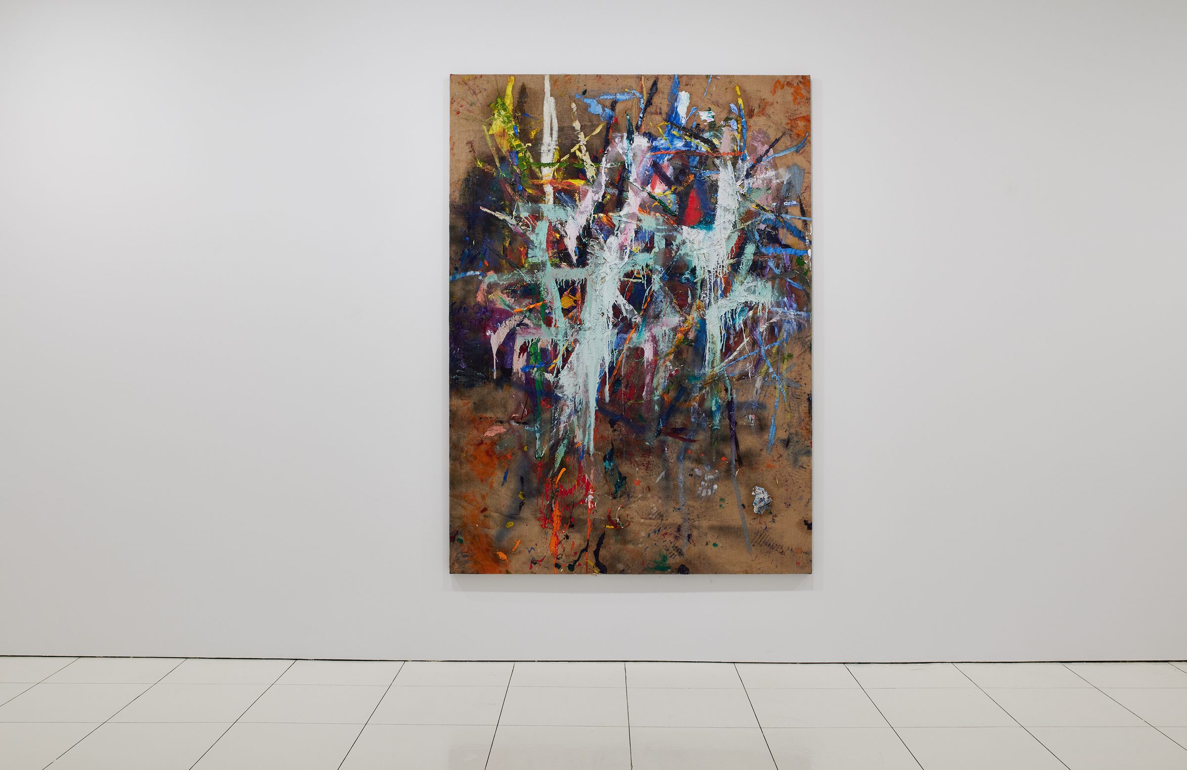 Installation view of Four New Works, 2021