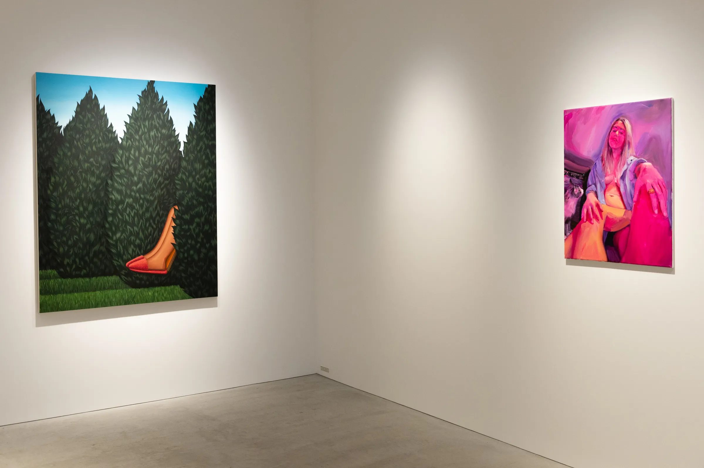 Installation view of I Care Because You Do, The Mass, Tokyo, 2021