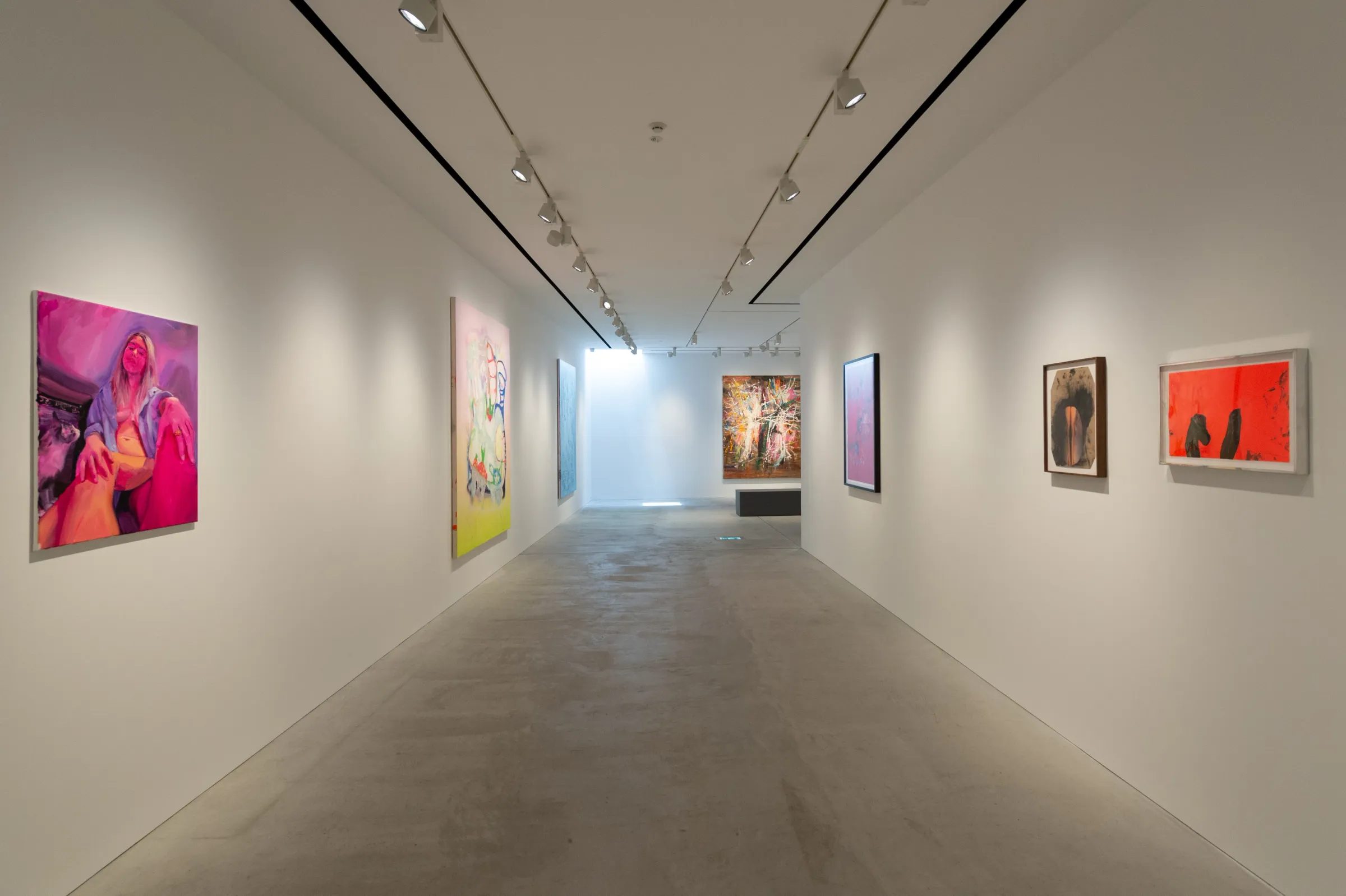 Installation view of I Care Because You Do, 2021