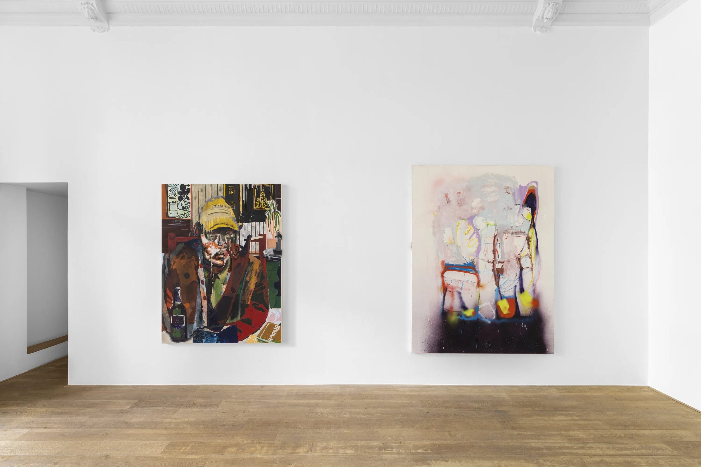 Installation view of Intersection, Charles Riva Collection, Brussels, 2023