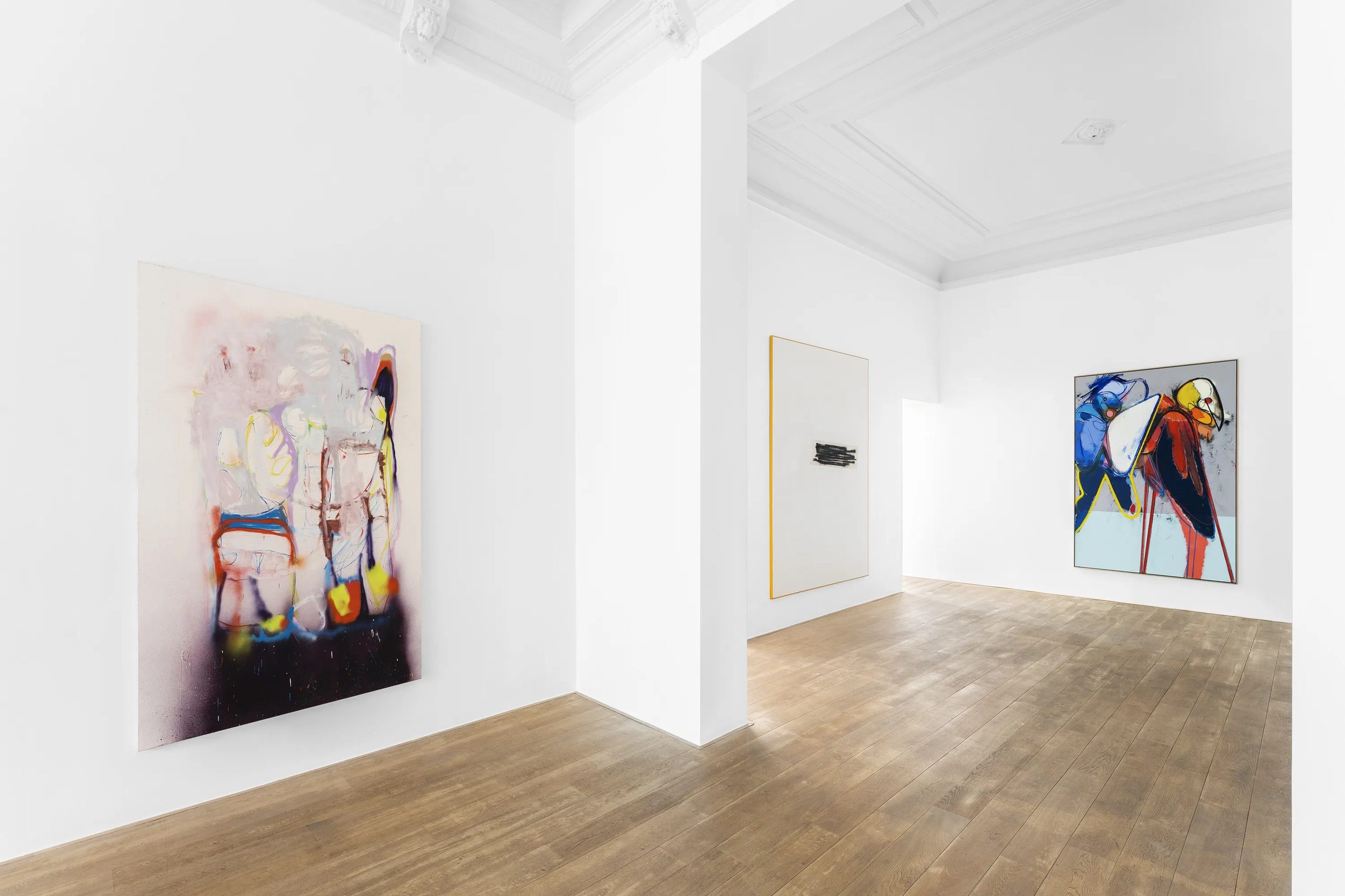 Installation view of Intersection, 2023