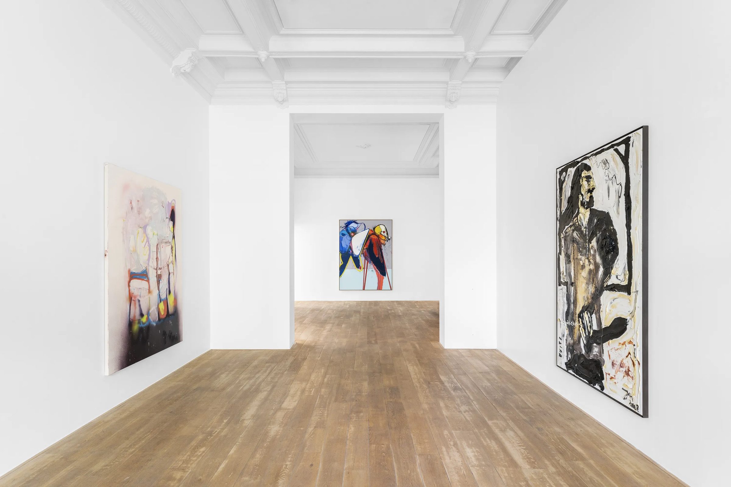 Installation view of Intersection, 2023