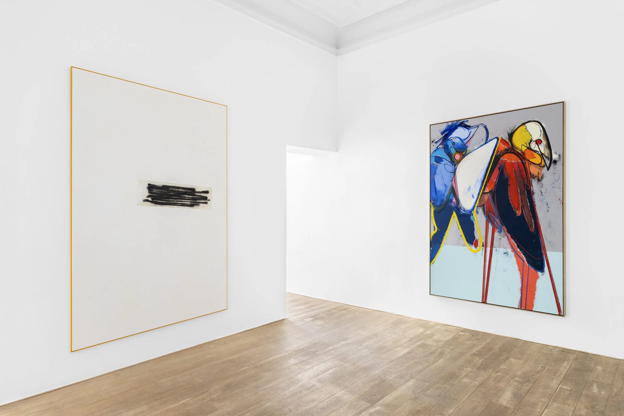 Installation view of Intersection, 2023