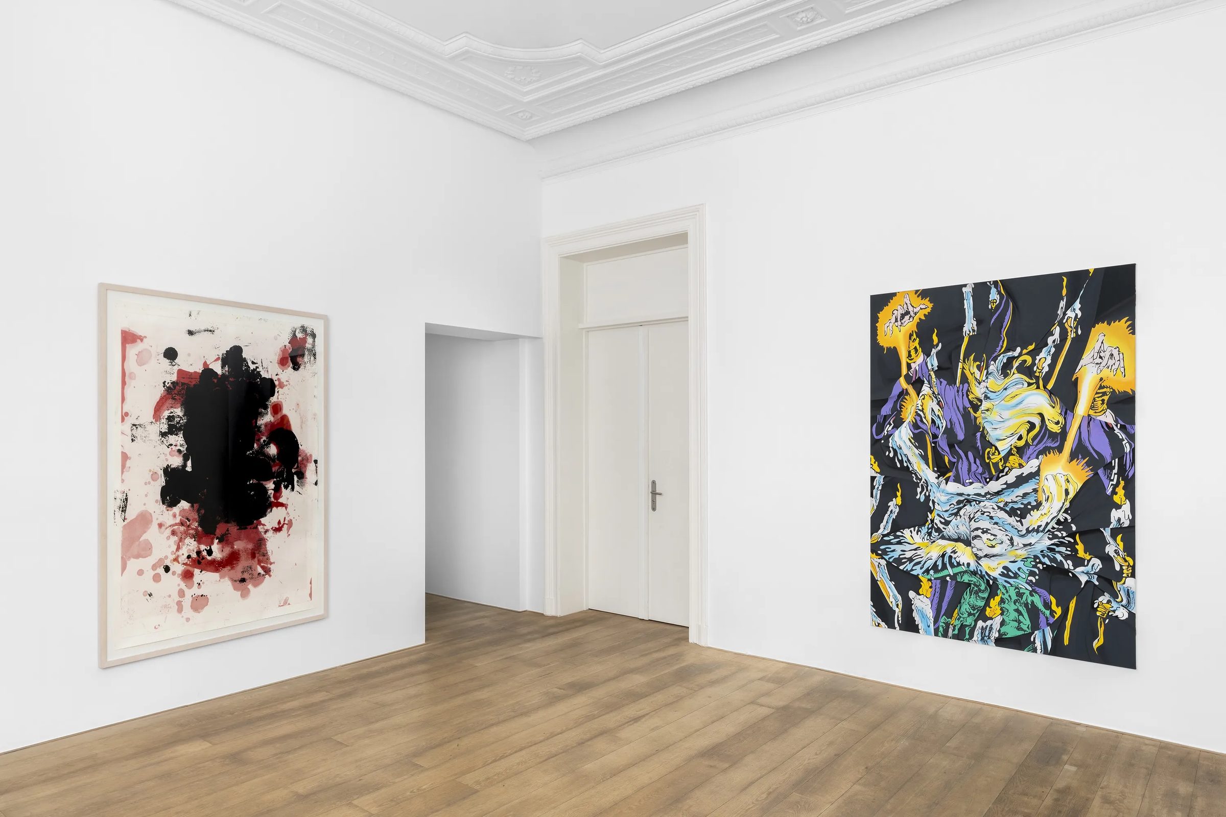 Installation view of Intersection, 2023