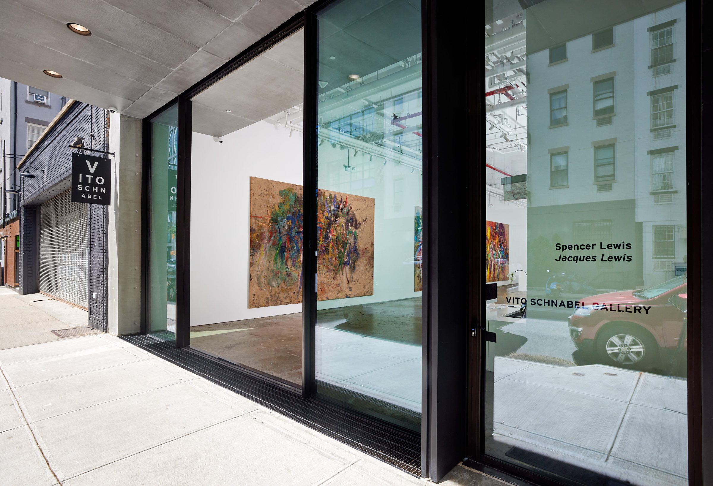 Installation view of Jacques Lewis, 2022