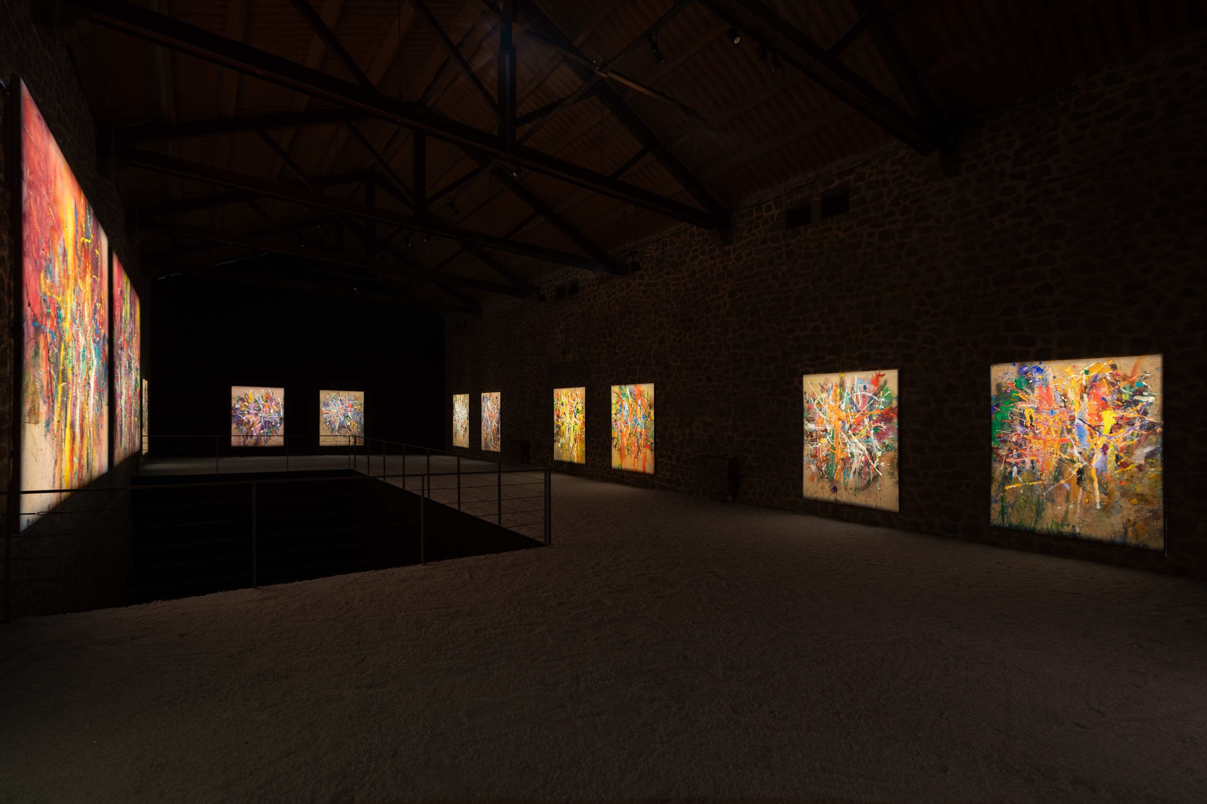 Installation view of La Noche de Día, 2025