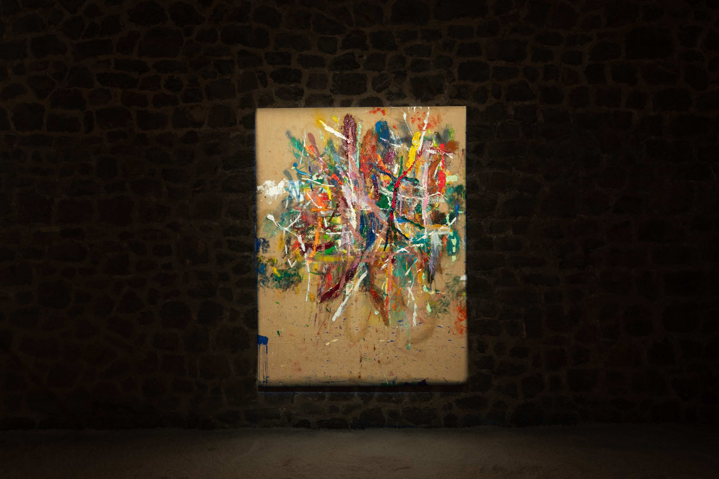 Installation view of La Noche de Día, 2025