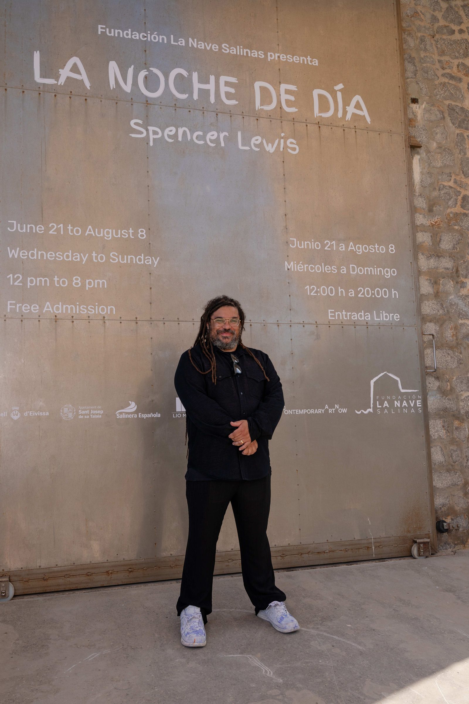 Installation view of La Noche de Día, 2025