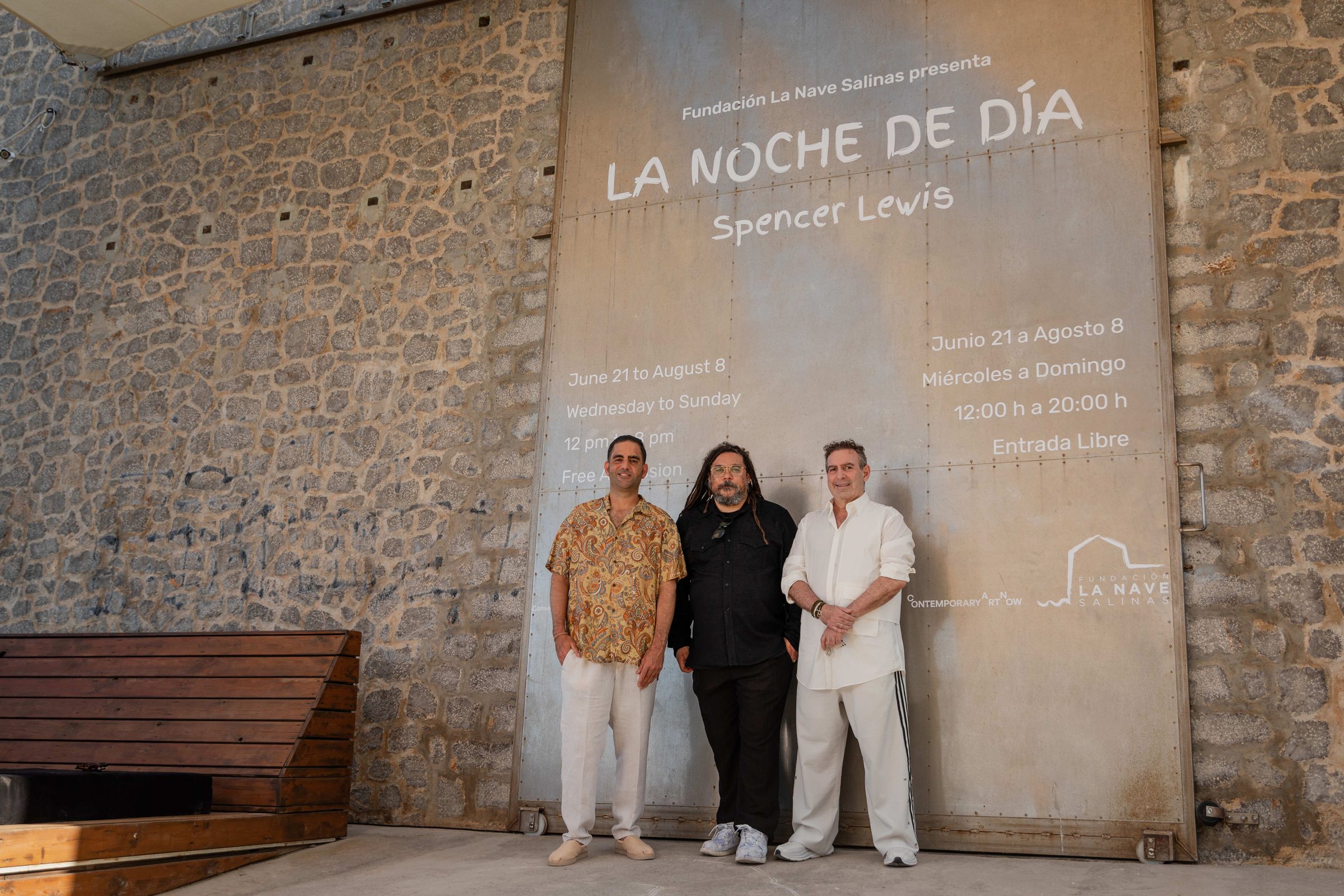 Installation view of La Noche de Día, 2025