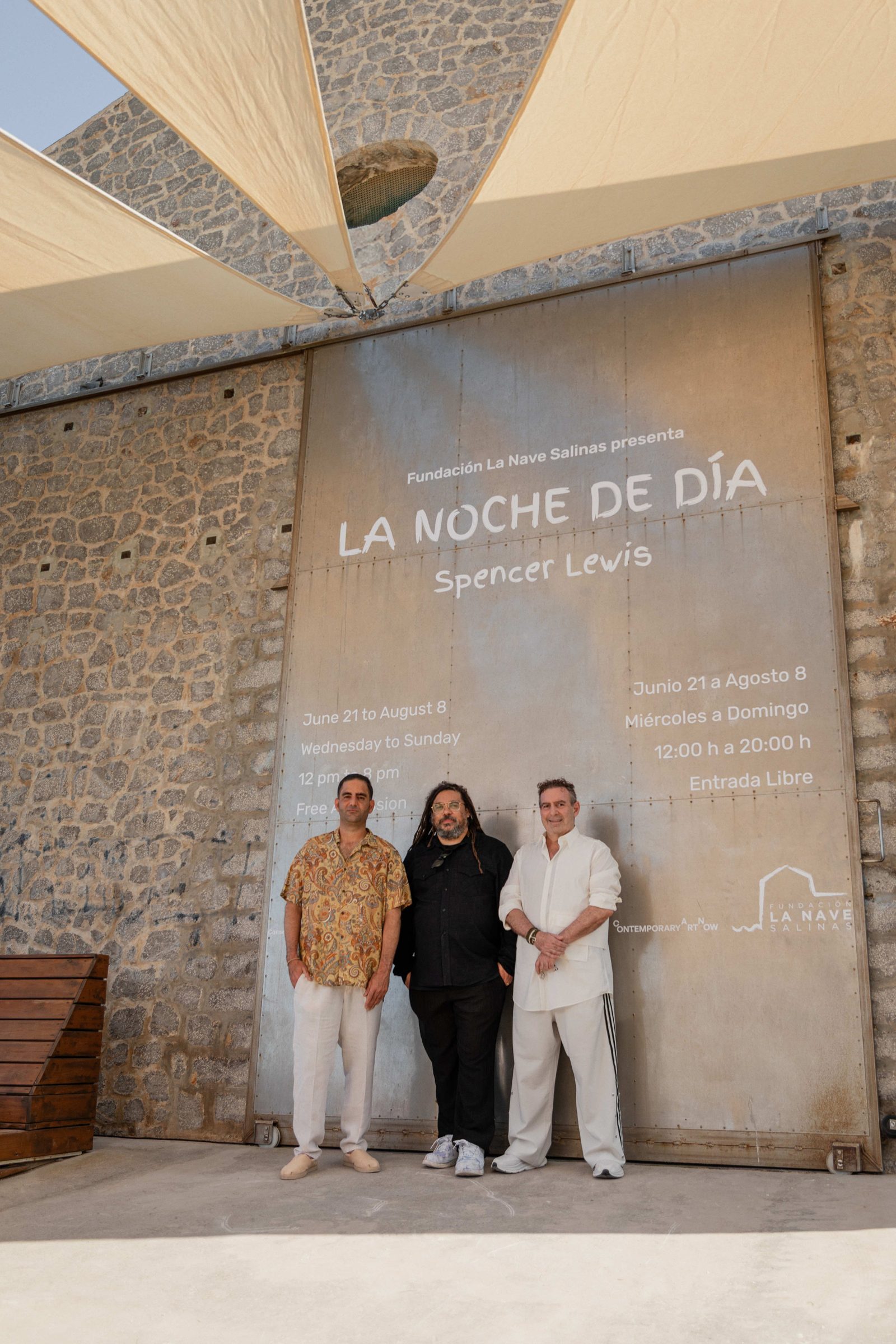 Installation view of La Noche de Día, 2025
