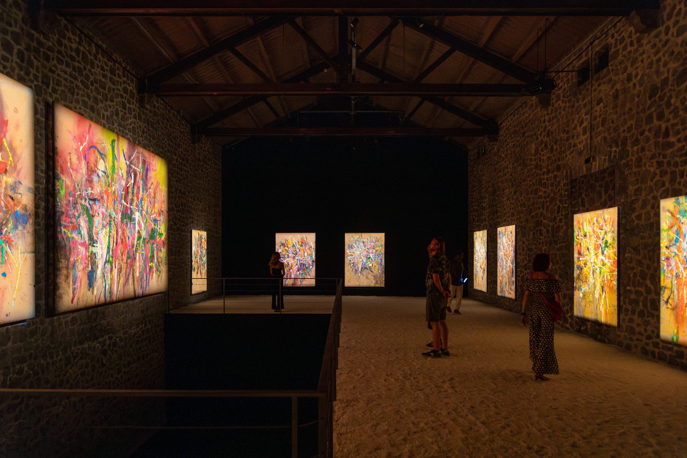 Installation view of La Noche de Día, 2025