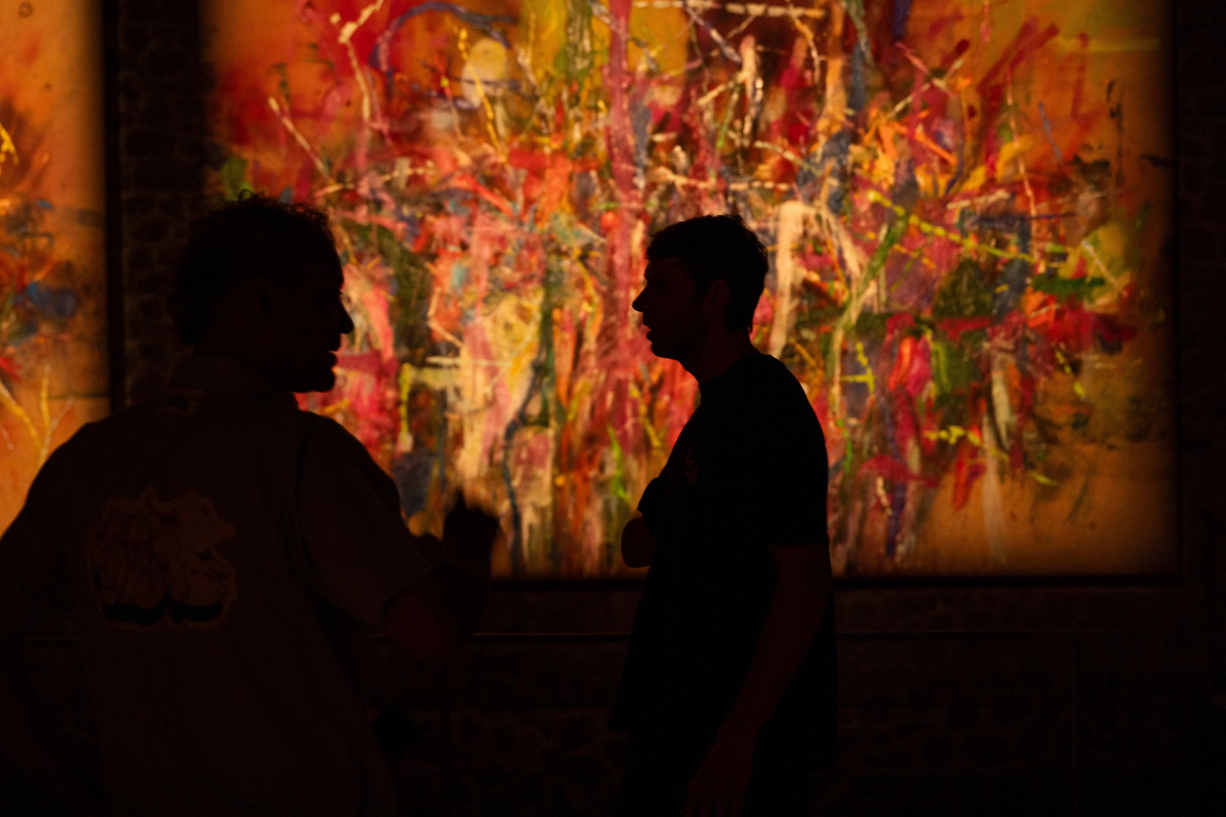 Installation view of La Noche de Día, 2025