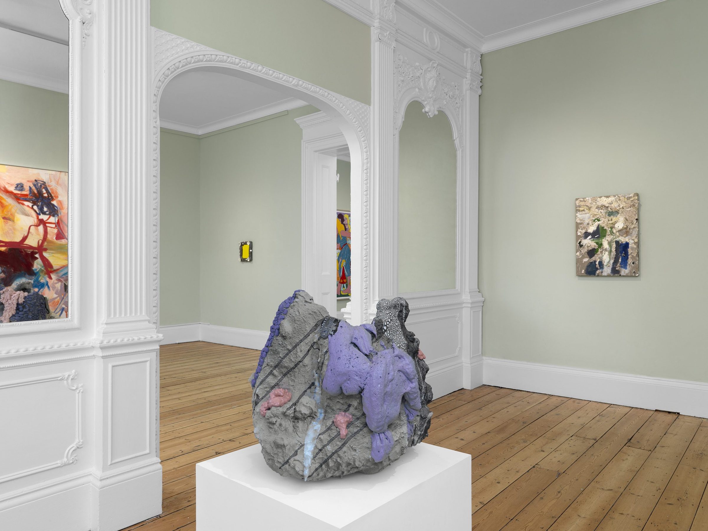 Installation view of Los Angeles, Give Me a Miracle: Benefit Show for Ruby Neri, 2025