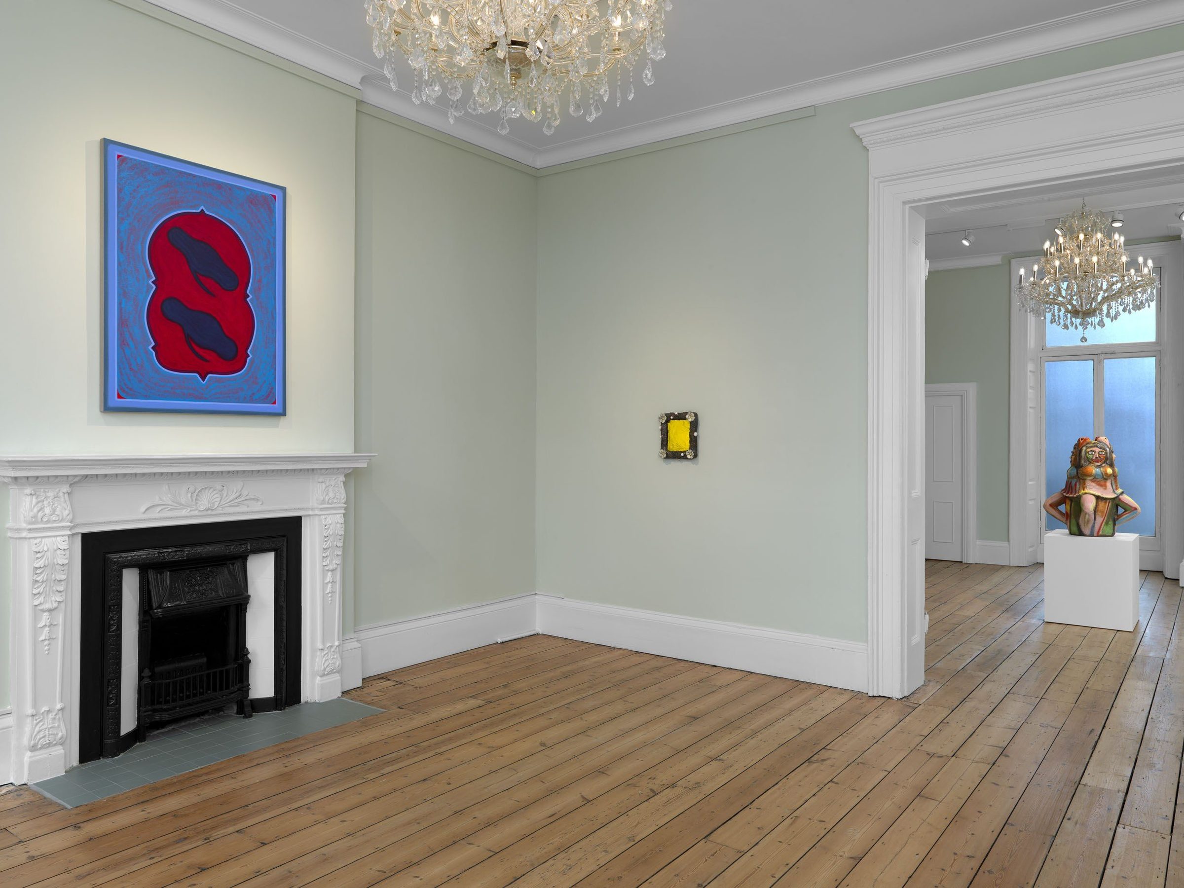 Installation view of Los Angeles, Give Me a Miracle: Benefit Show for Ruby Neri, 2025