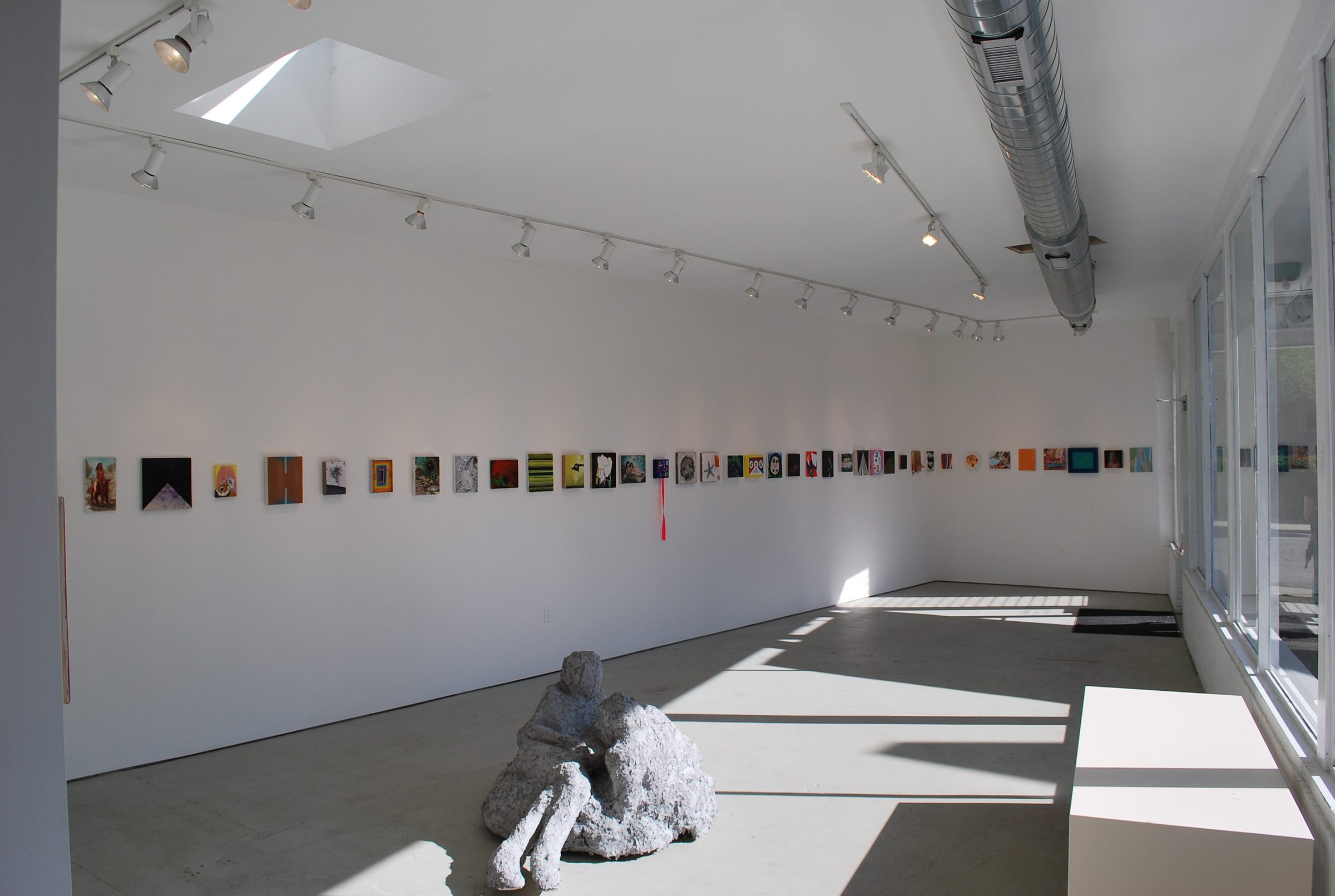 Installation view of Lovable Like Orphan Kitties and Bastard Children, 2009