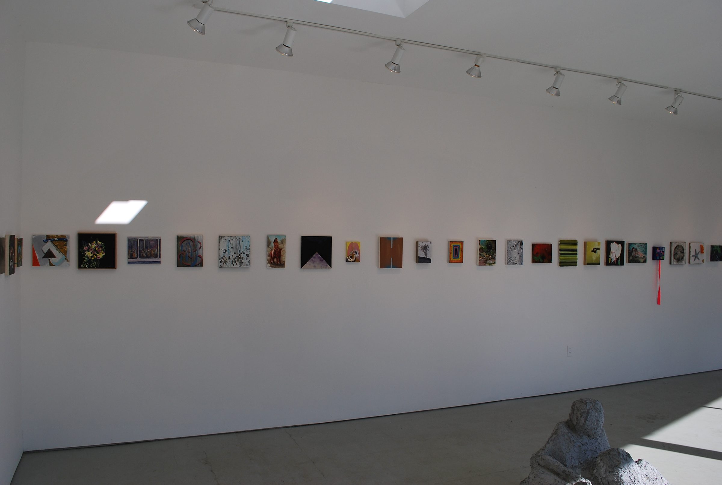Installation view of Lovable Like Orphan Kitties and Bastard Children, 2009