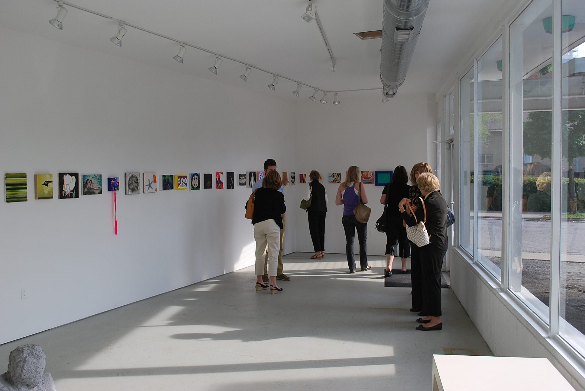 Installation view of Lovable Like Orphan Kitties and Bastard Children, 2009