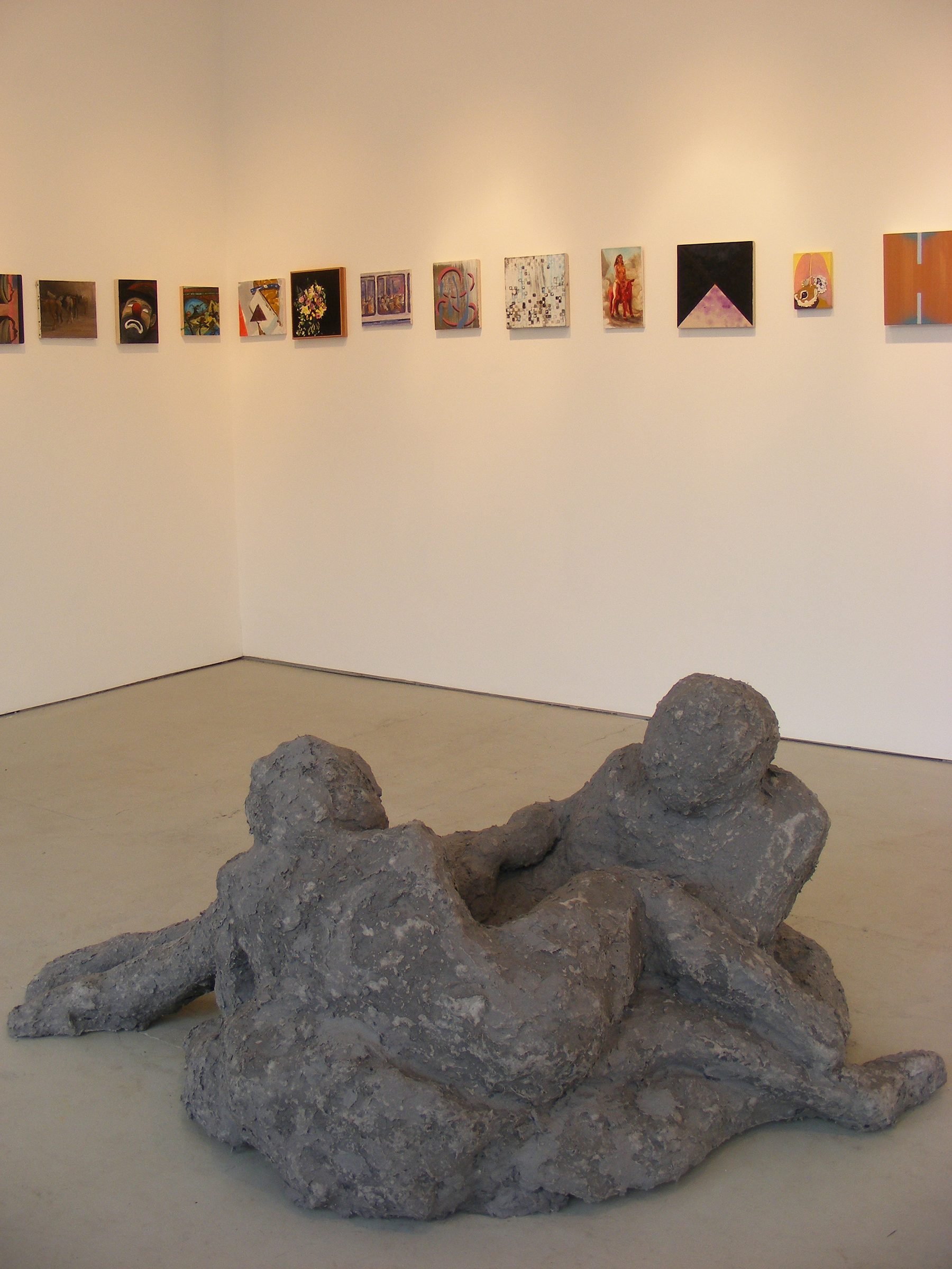 Installation view of Lovable Like Orphan Kitties and Bastard Children, 2009
