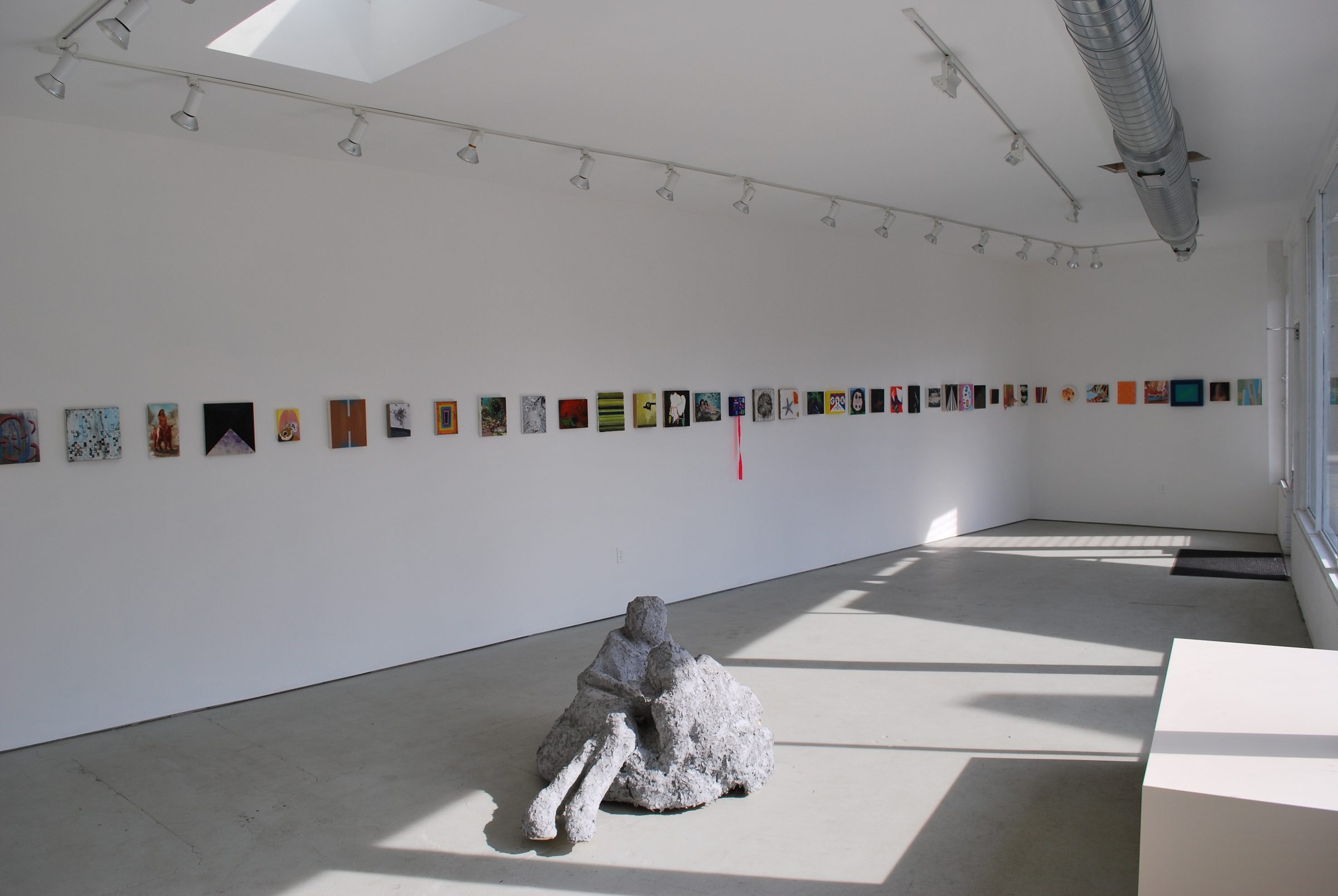 Installation view of Lovable Like Orphan Kitties and Bastard Children, 2009