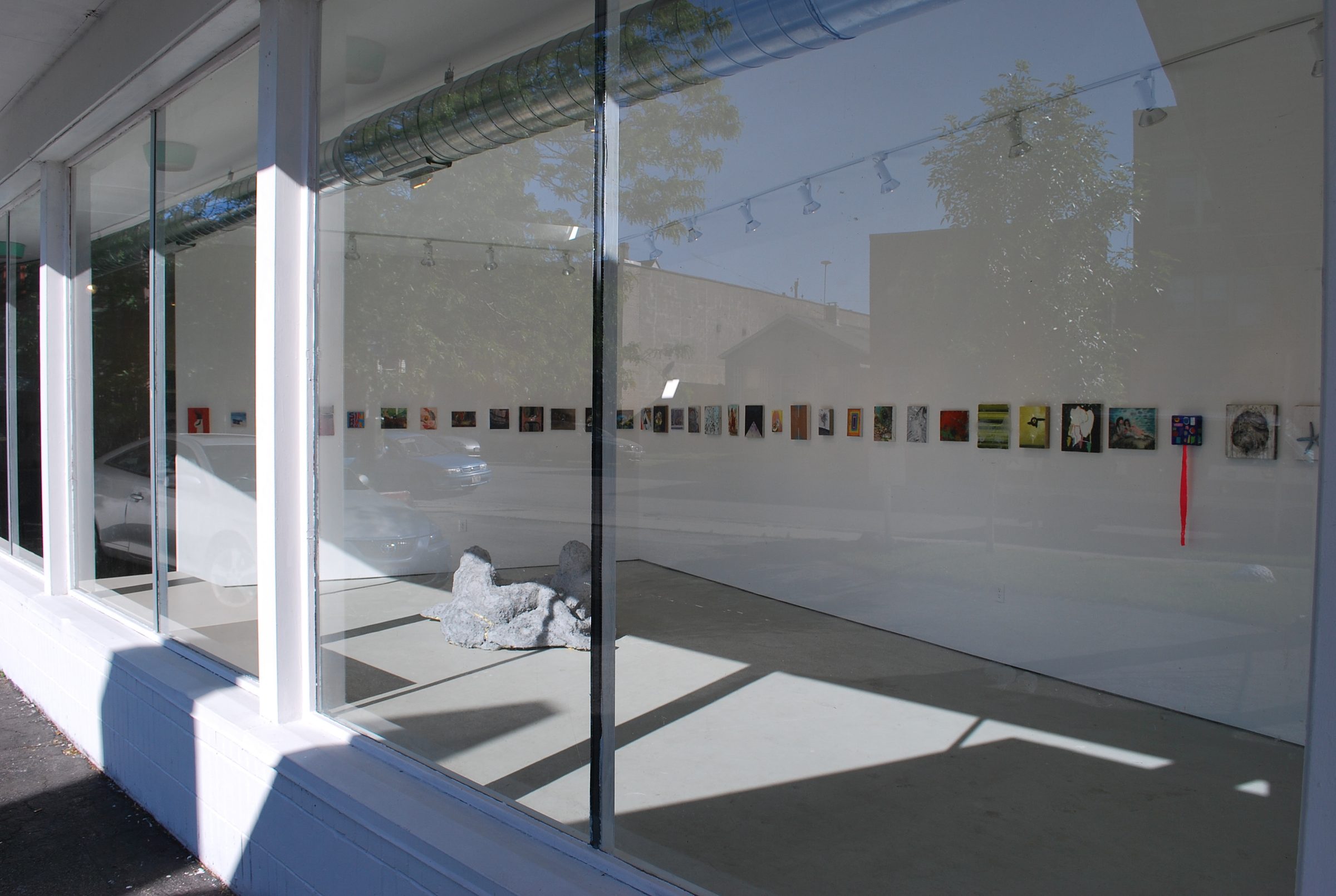 Installation view of Lovable Like Orphan Kitties and Bastard Children, 2009