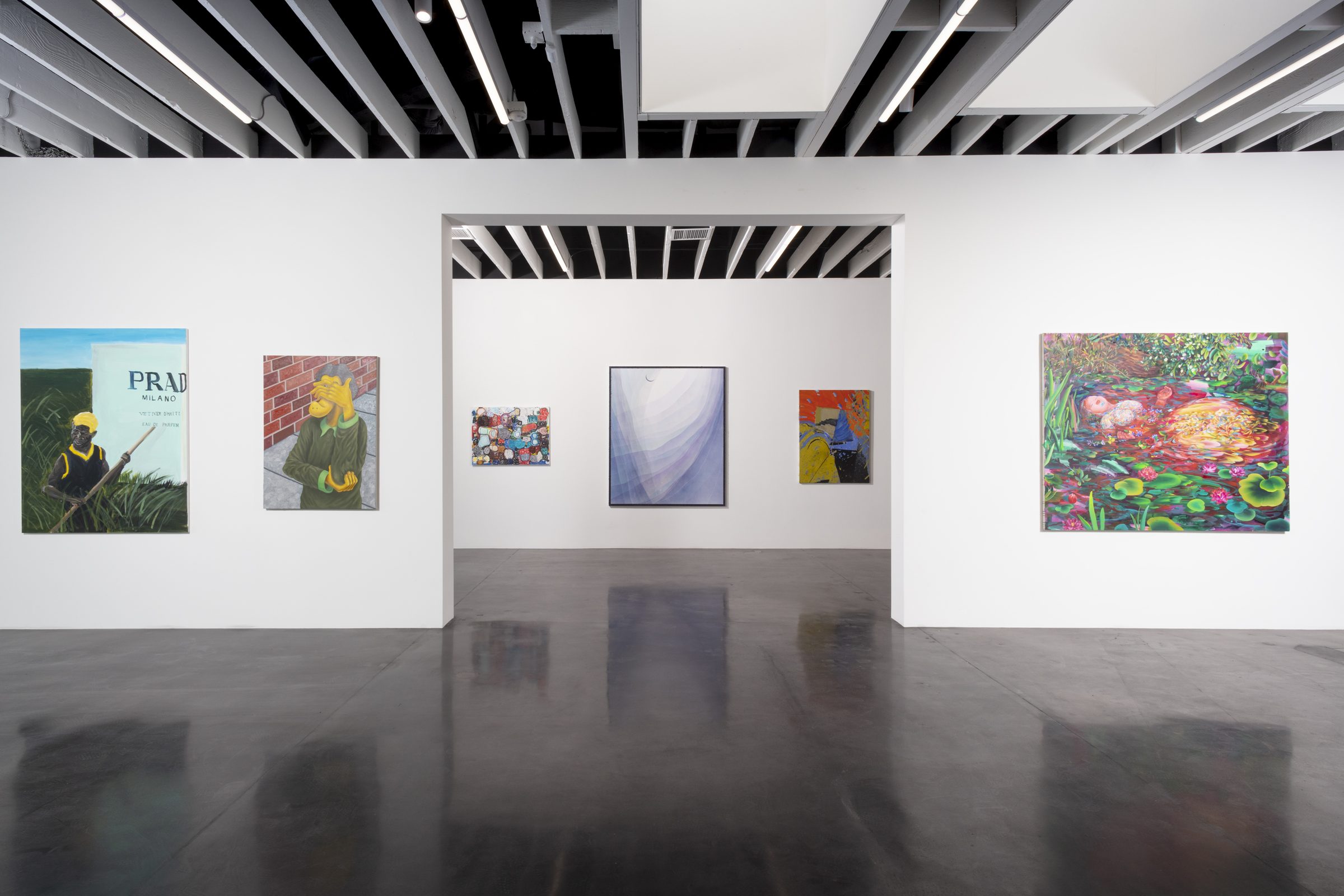 Installation view of Melrose, Harper’s, Los Angeles, 2021