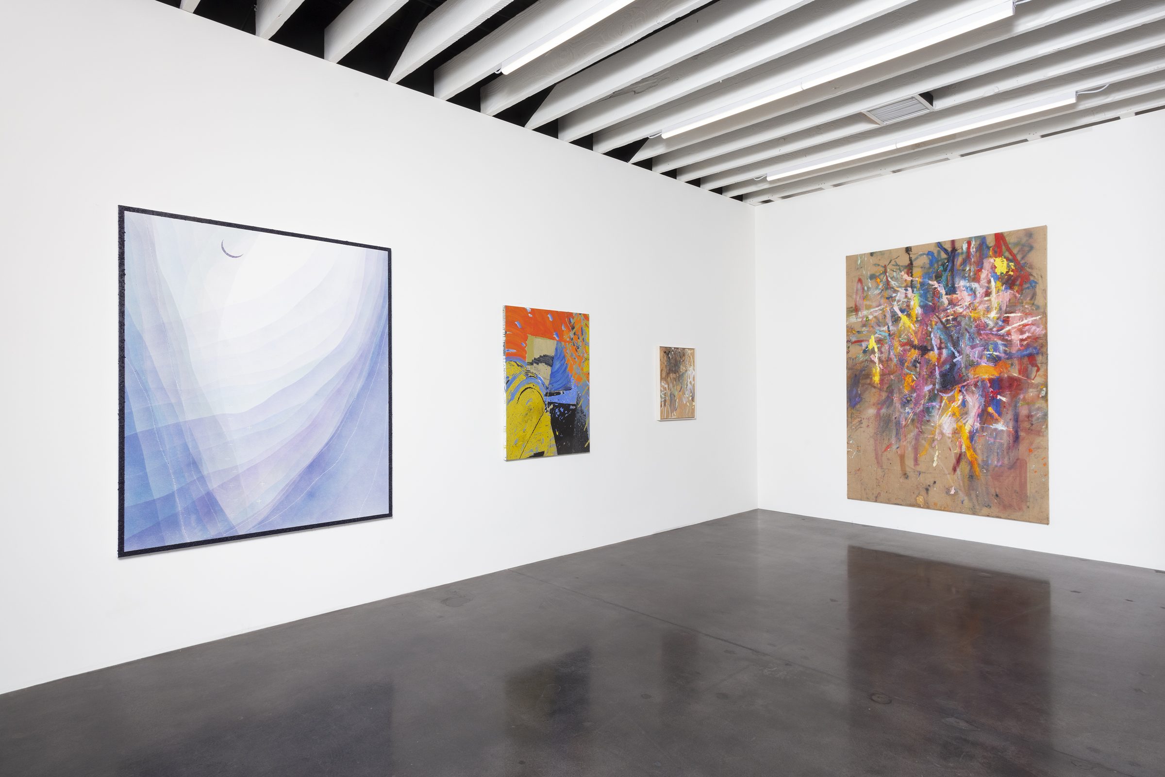 Installation view of Melrose, 2021