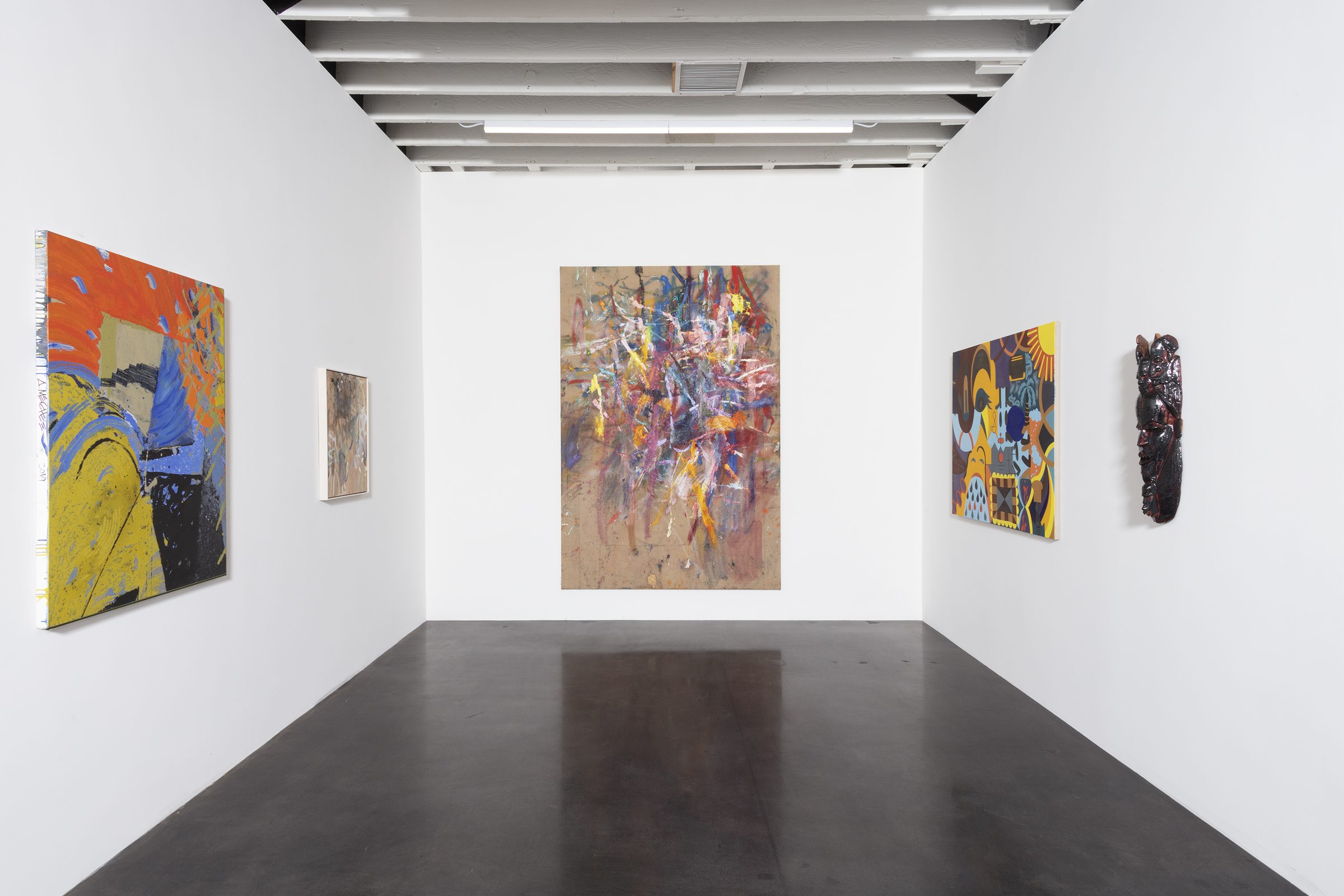 Installation view of Melrose, 2021