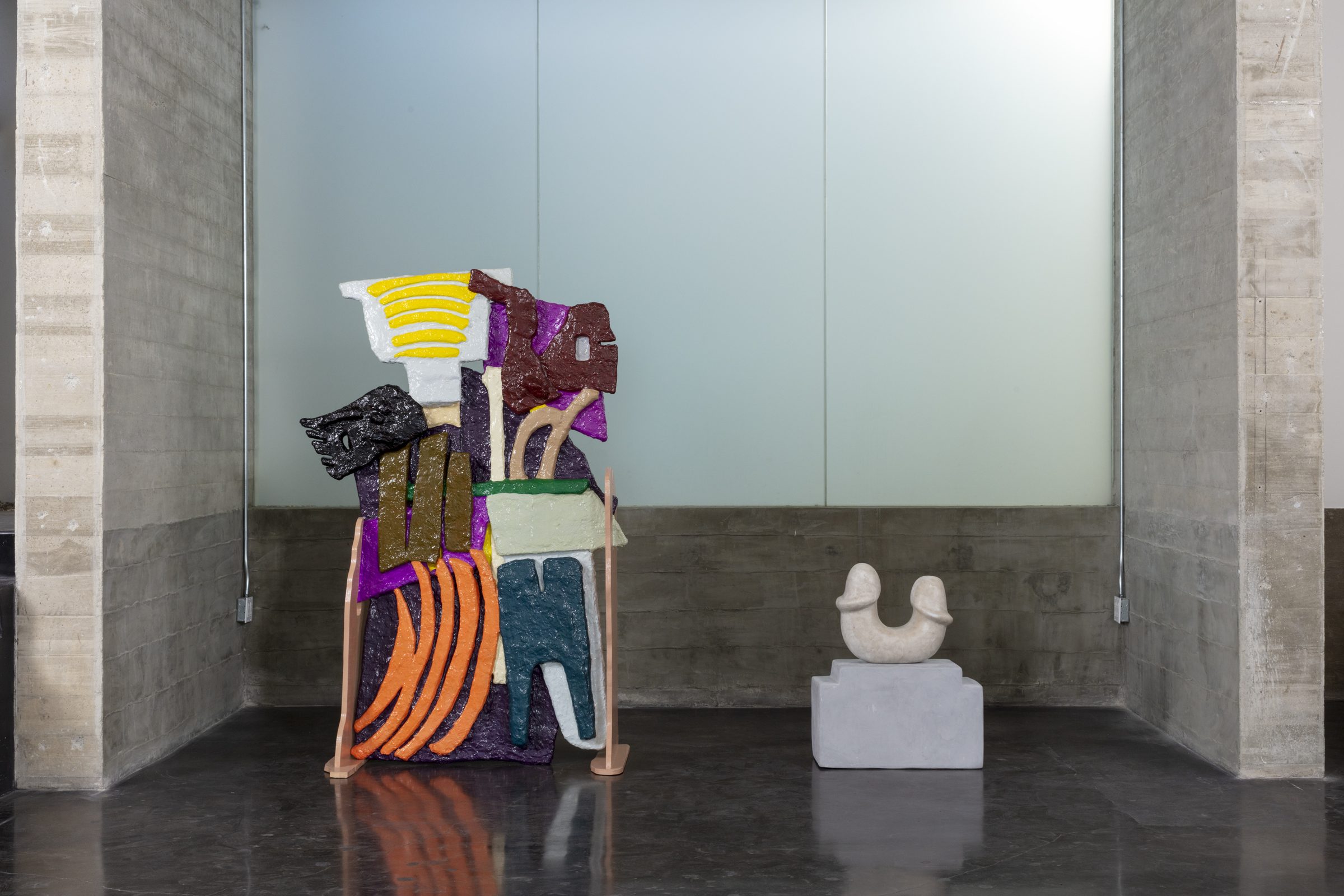 Installation view of Melrose, 2021