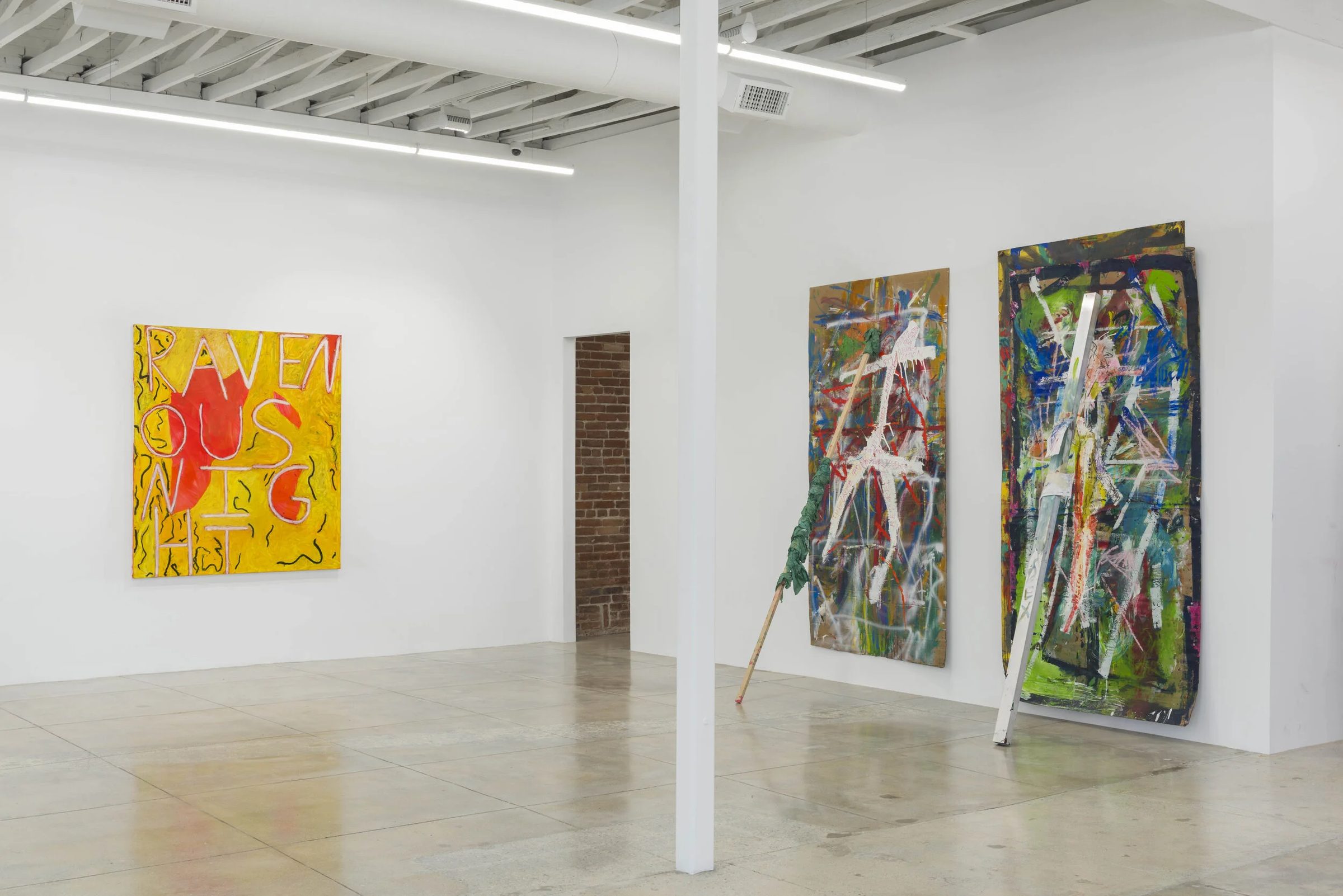 Installation view of Mind, Body, Soul, 2019