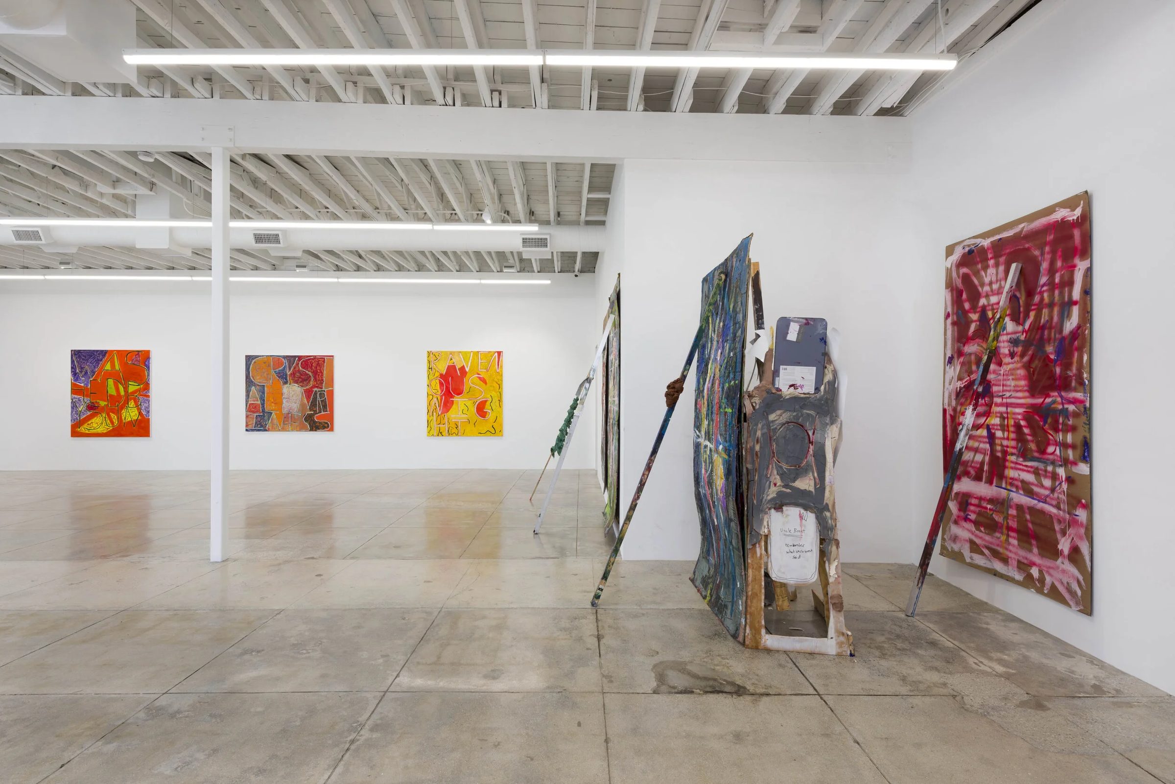 Installation view of Mind, Body, Soul, 2019