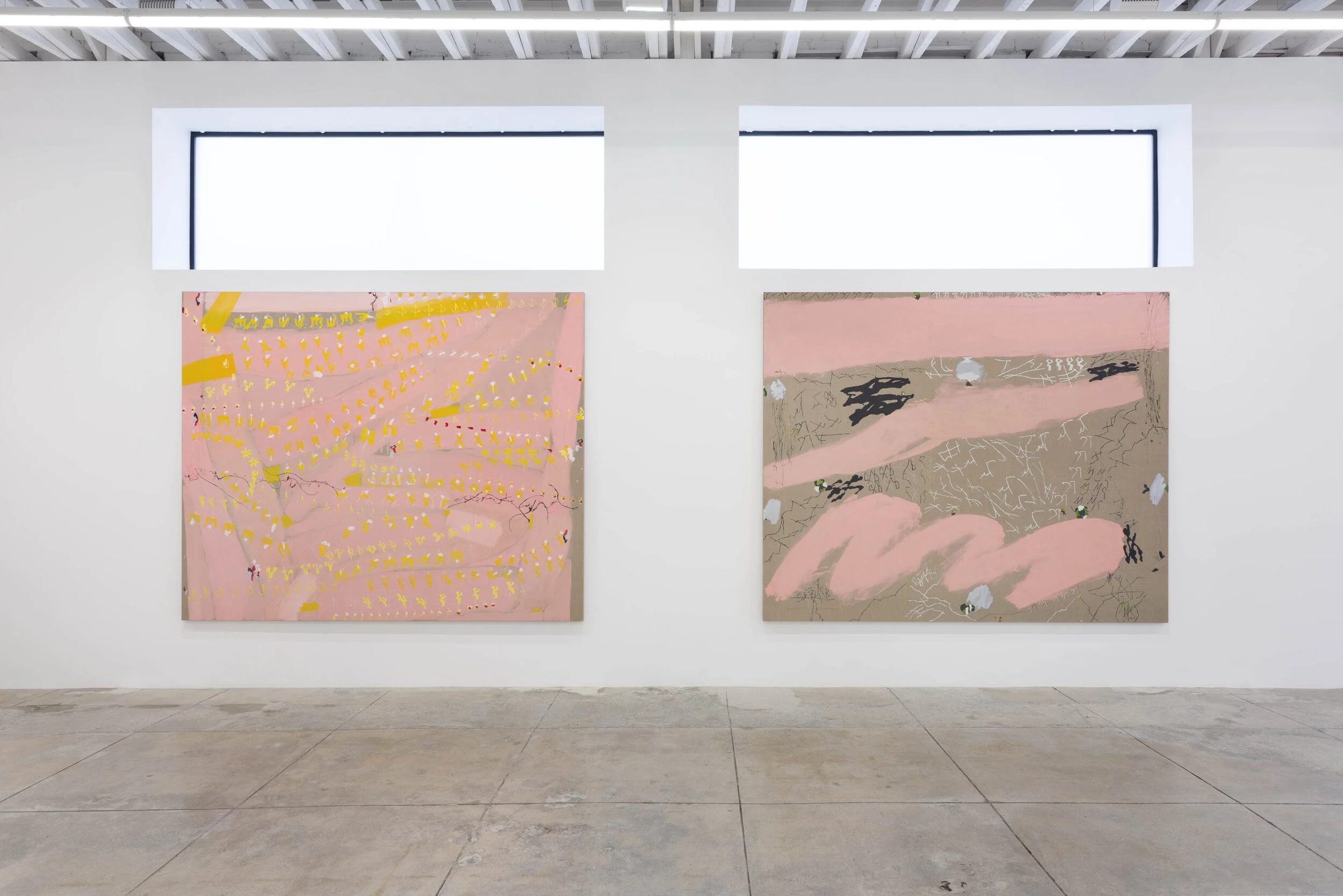 Installation view of Mind, Body, Soul, 2019