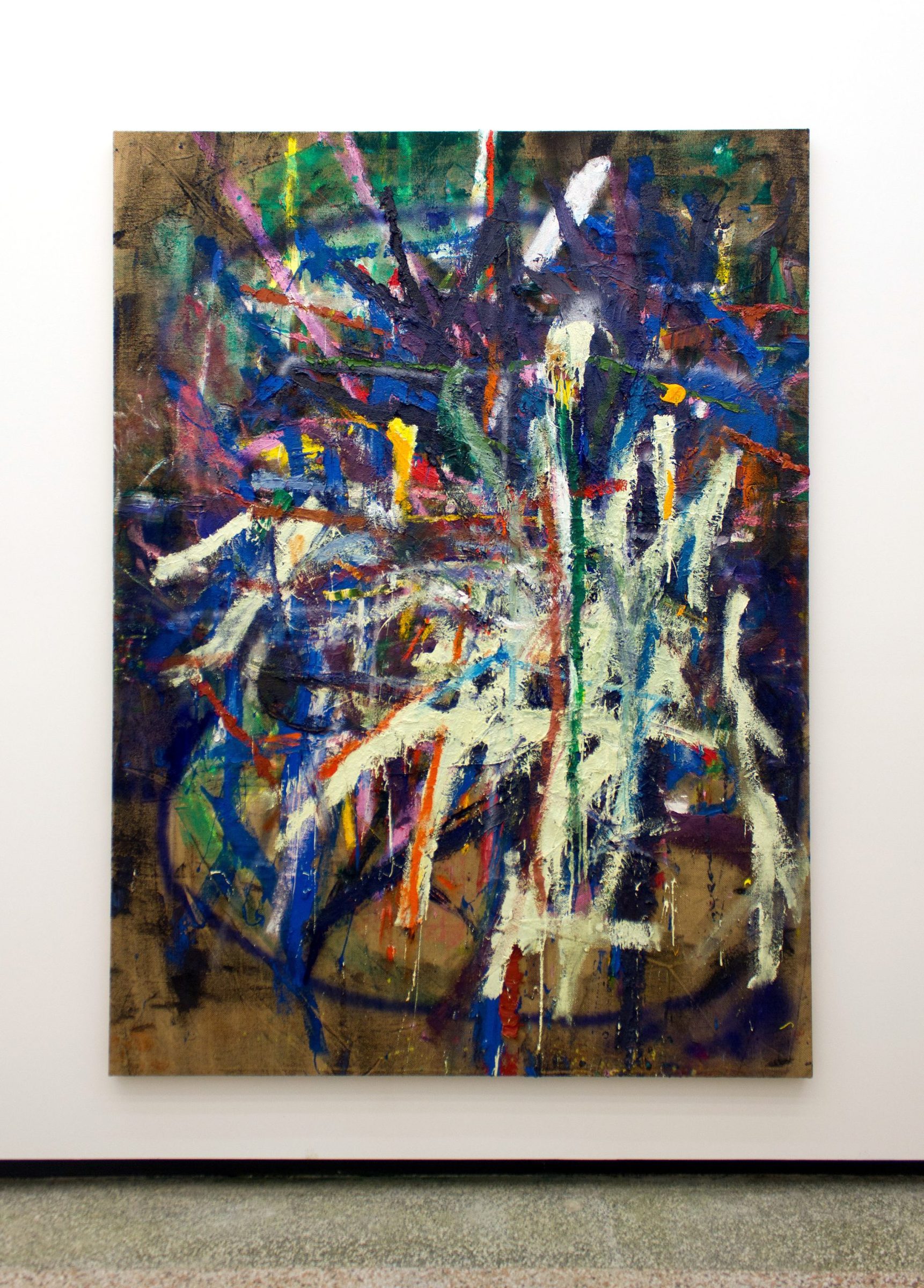 Installation view of Nine, 2019