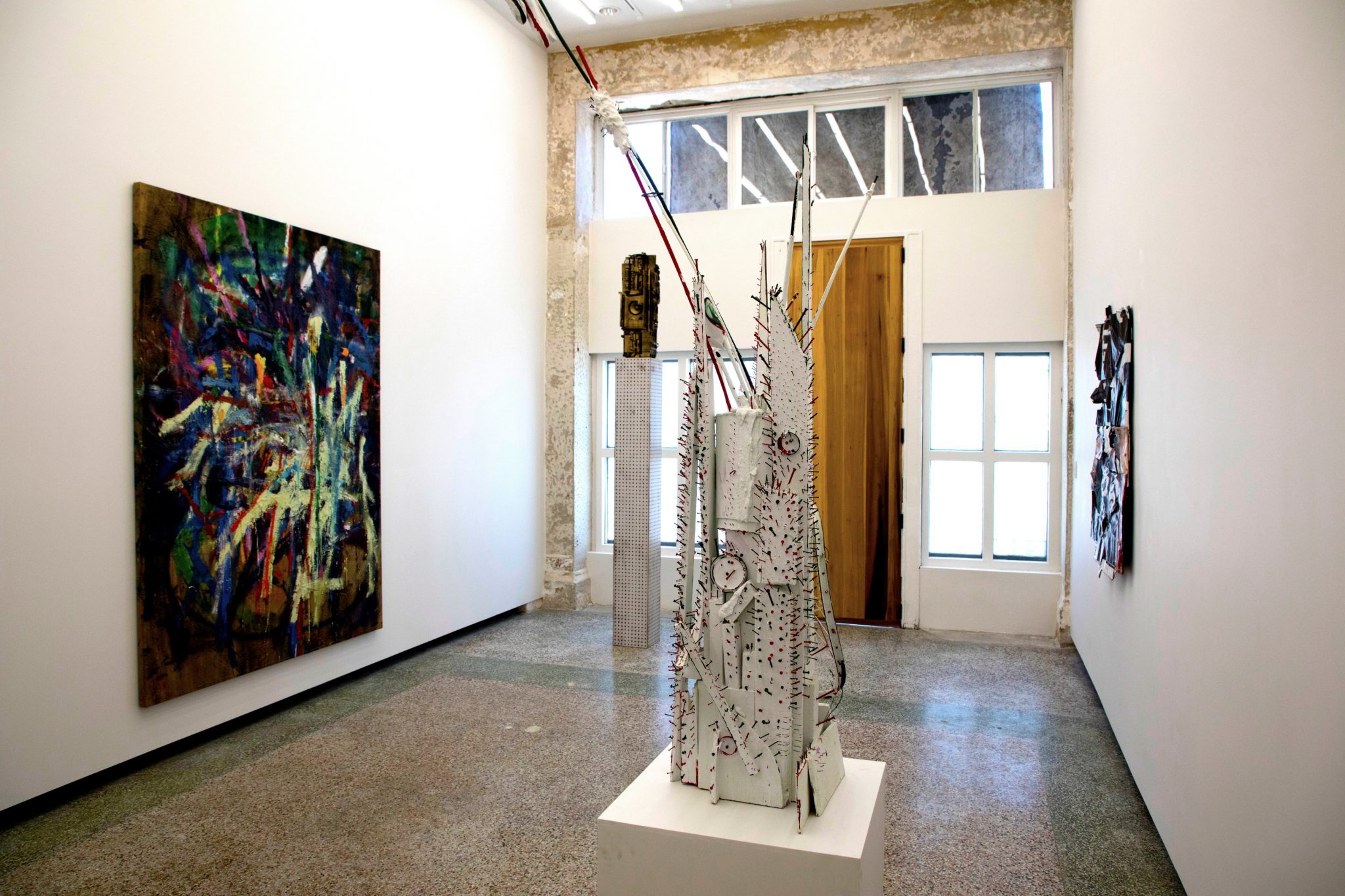 Installation view of Nine, 2019