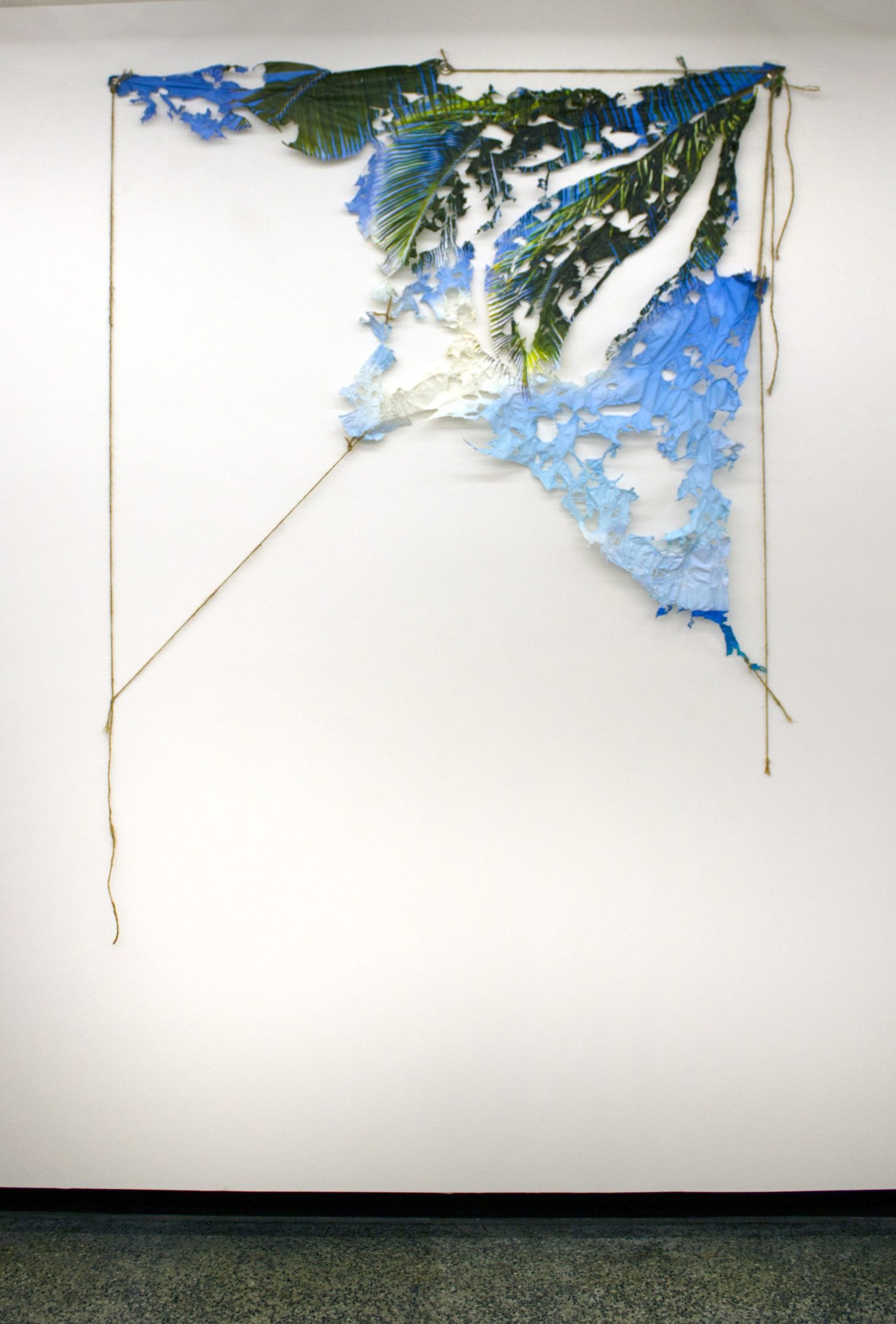 Installation view of Nine, 2019