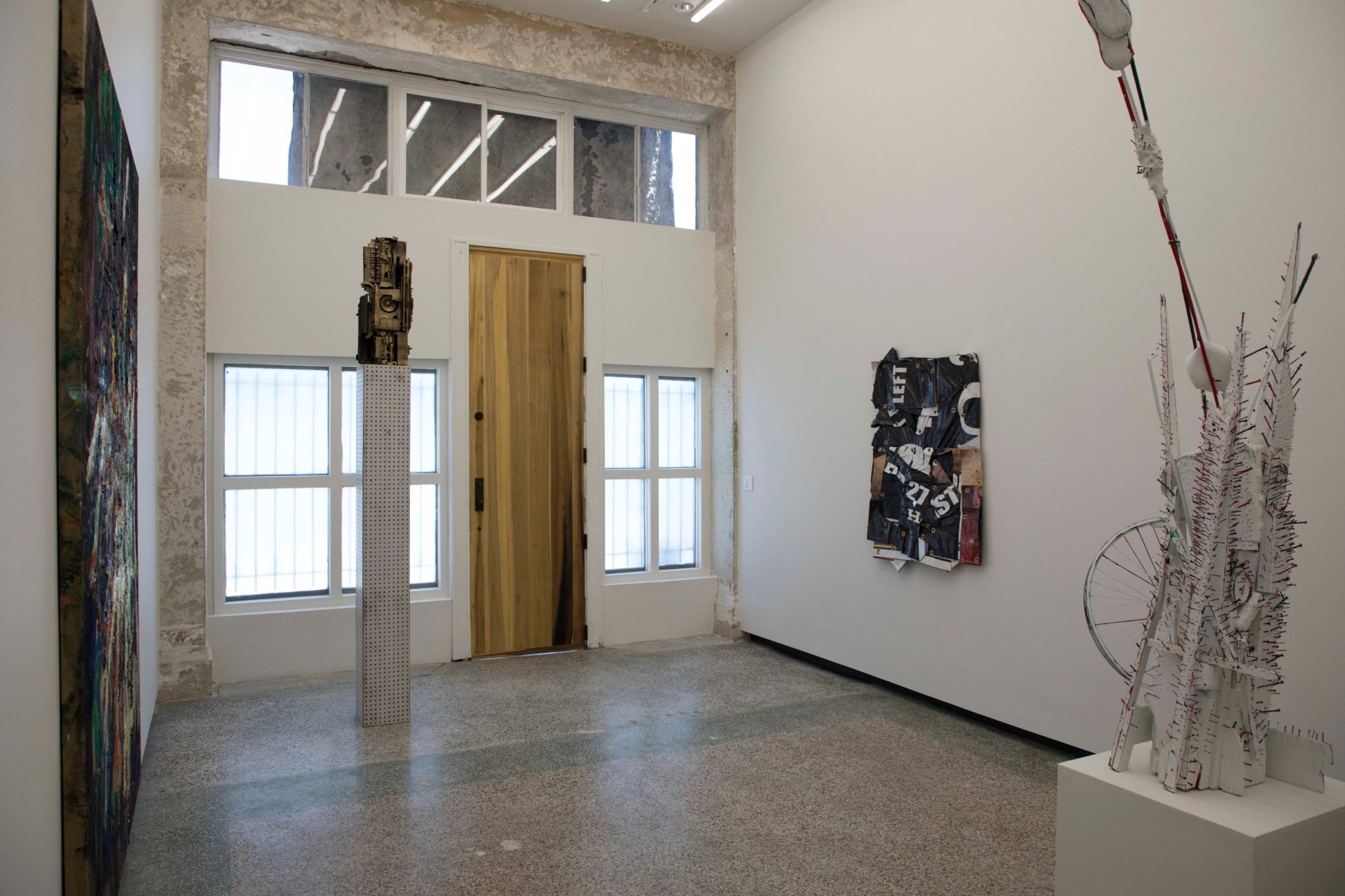 Installation view of Nine, 2019