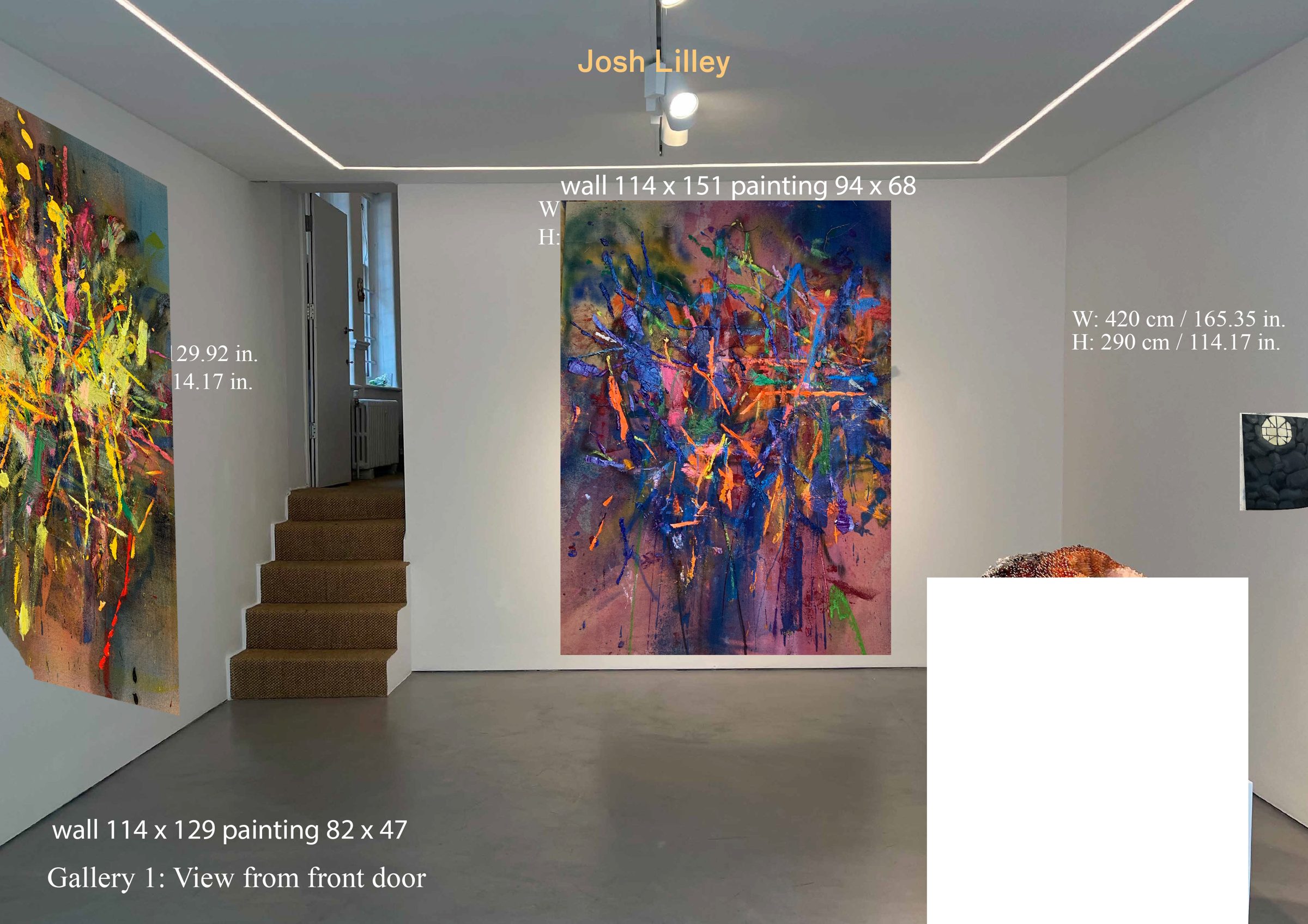 Installation view of Odds & Sods, 2022