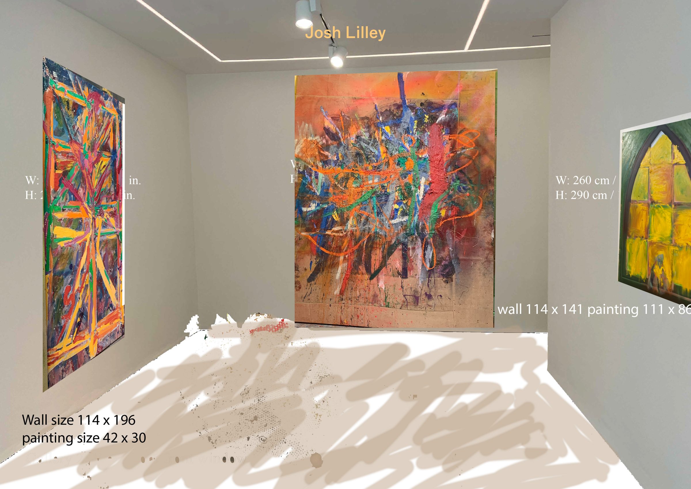 Installation view of Odds & Sods, 2022