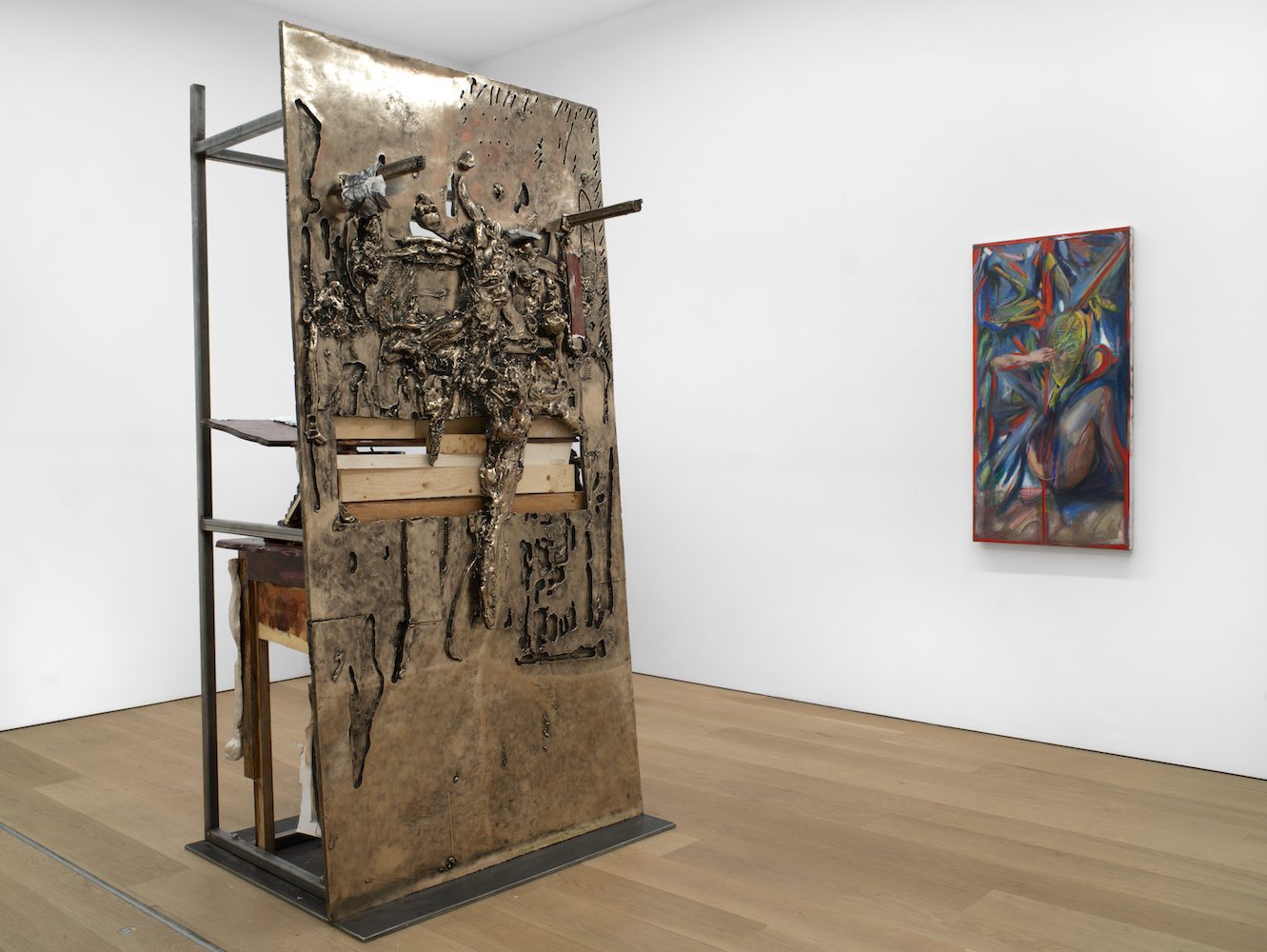 Installation view of On Valentines, 2021