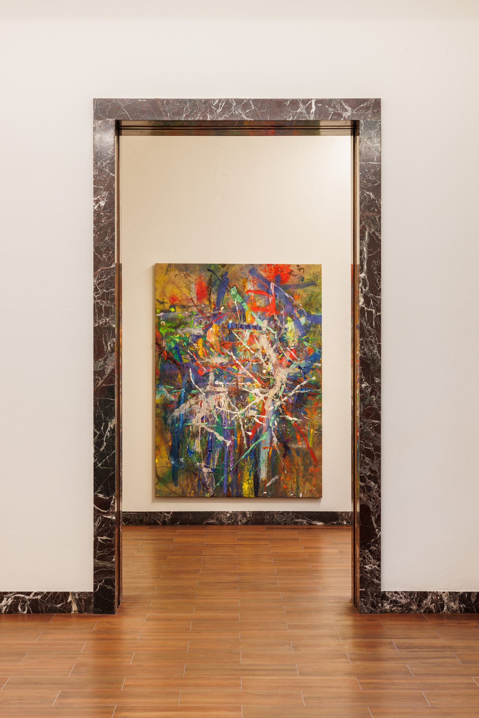 Installation view of Put a Mess, 2023