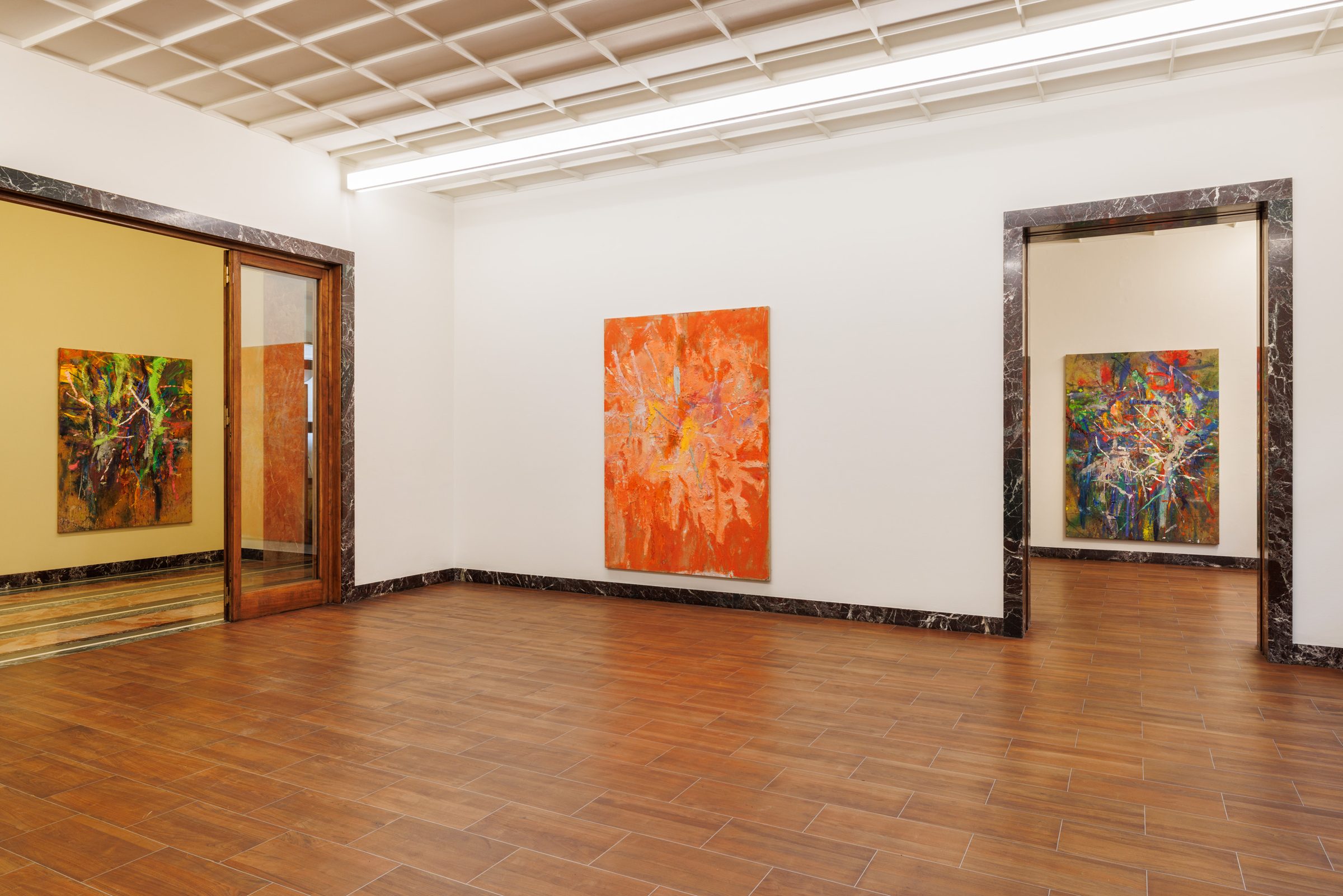 Installation view of Put a Mess, 2023
