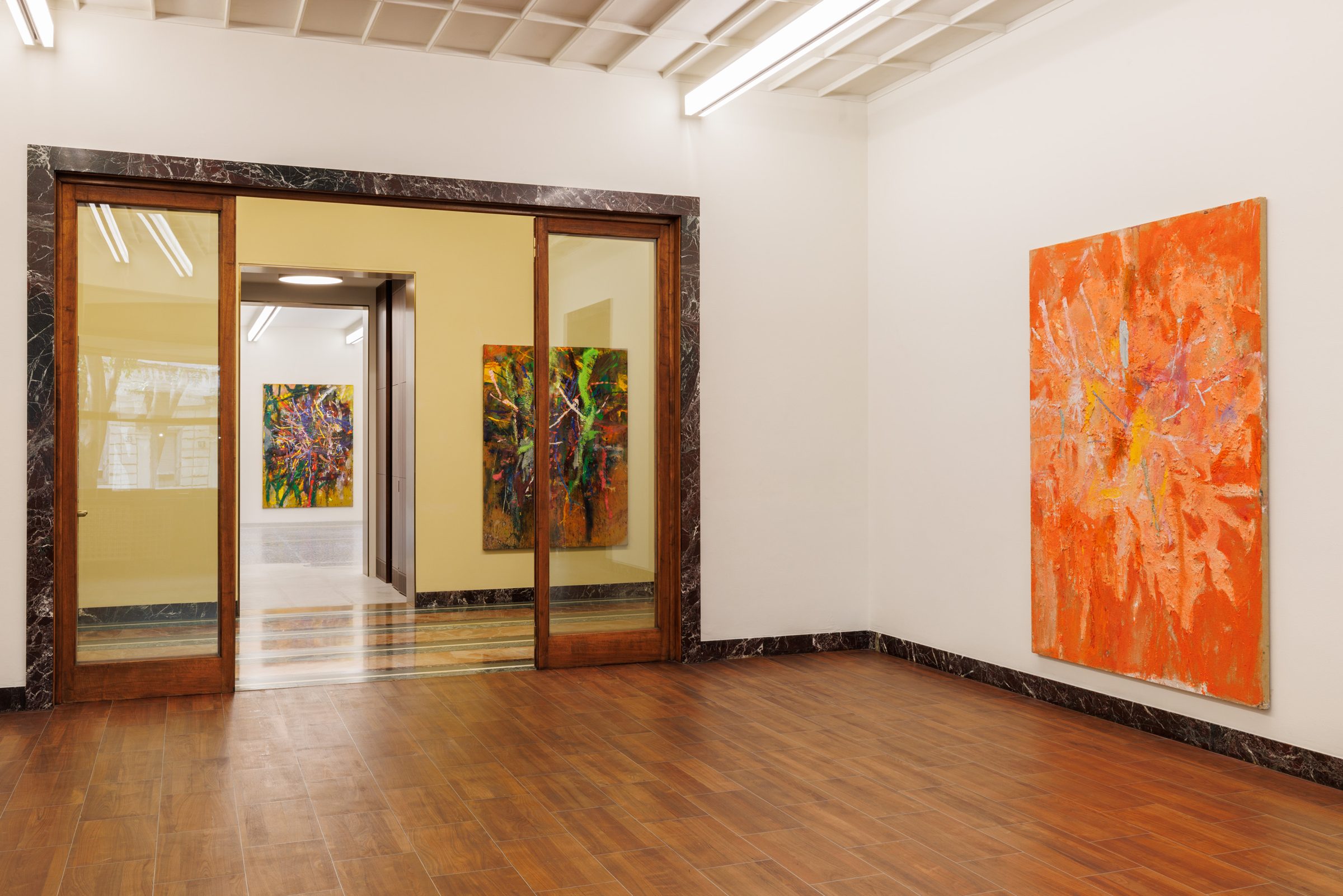 Installation view of Put a Mess, 2023